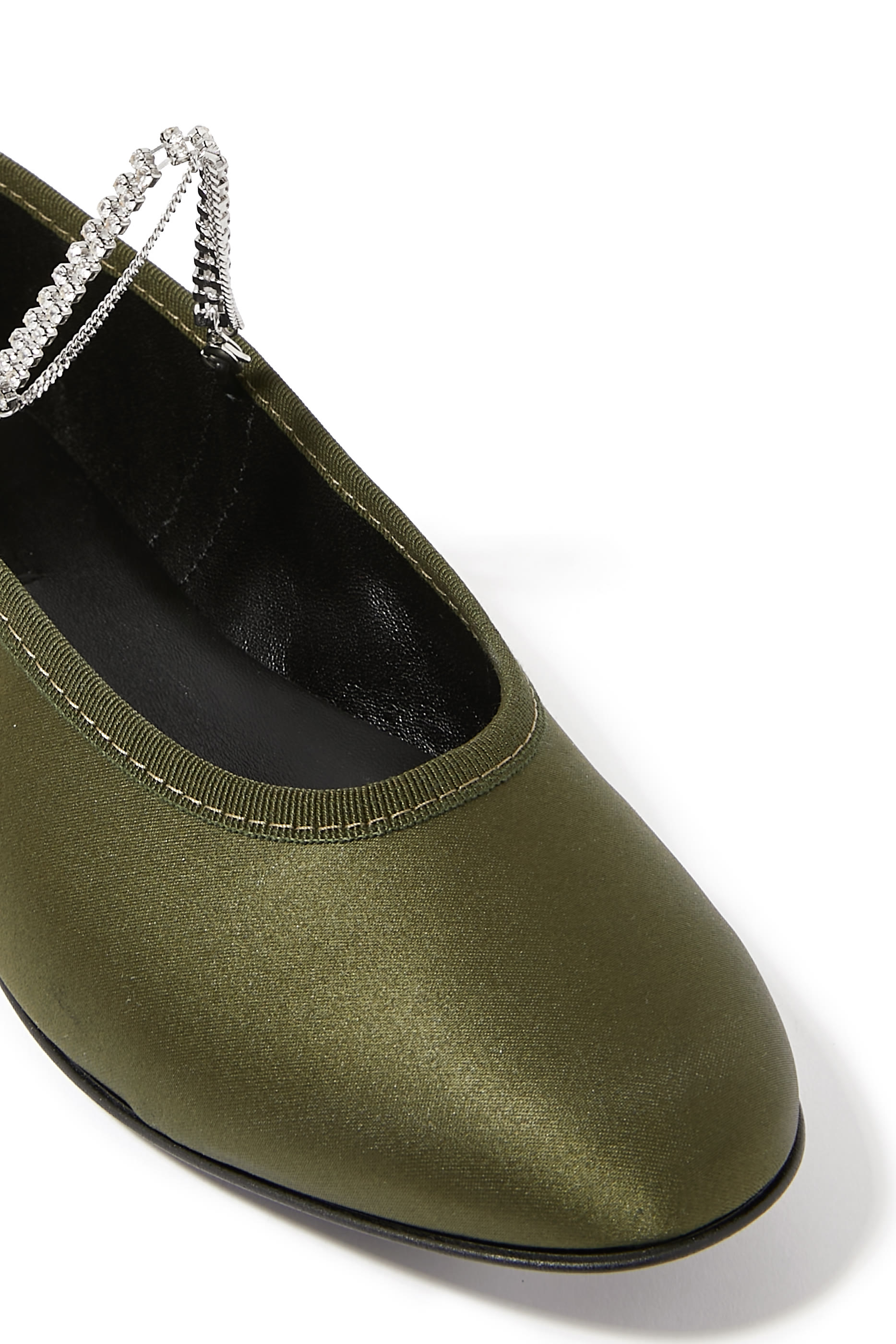 Juliette Metallic Leather Ballerina Shoes