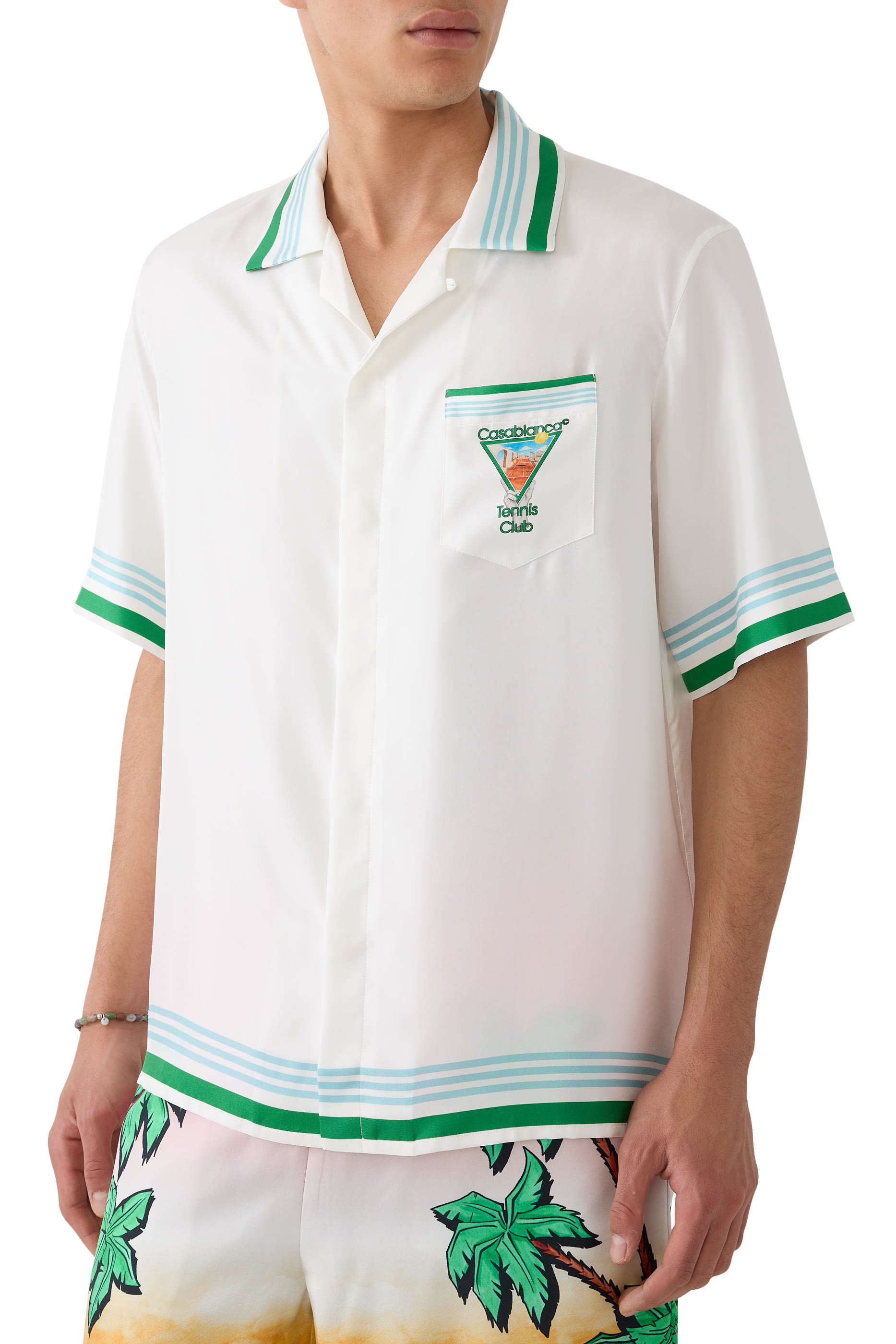 Metaphysical Tennis Icon Silk Shirt