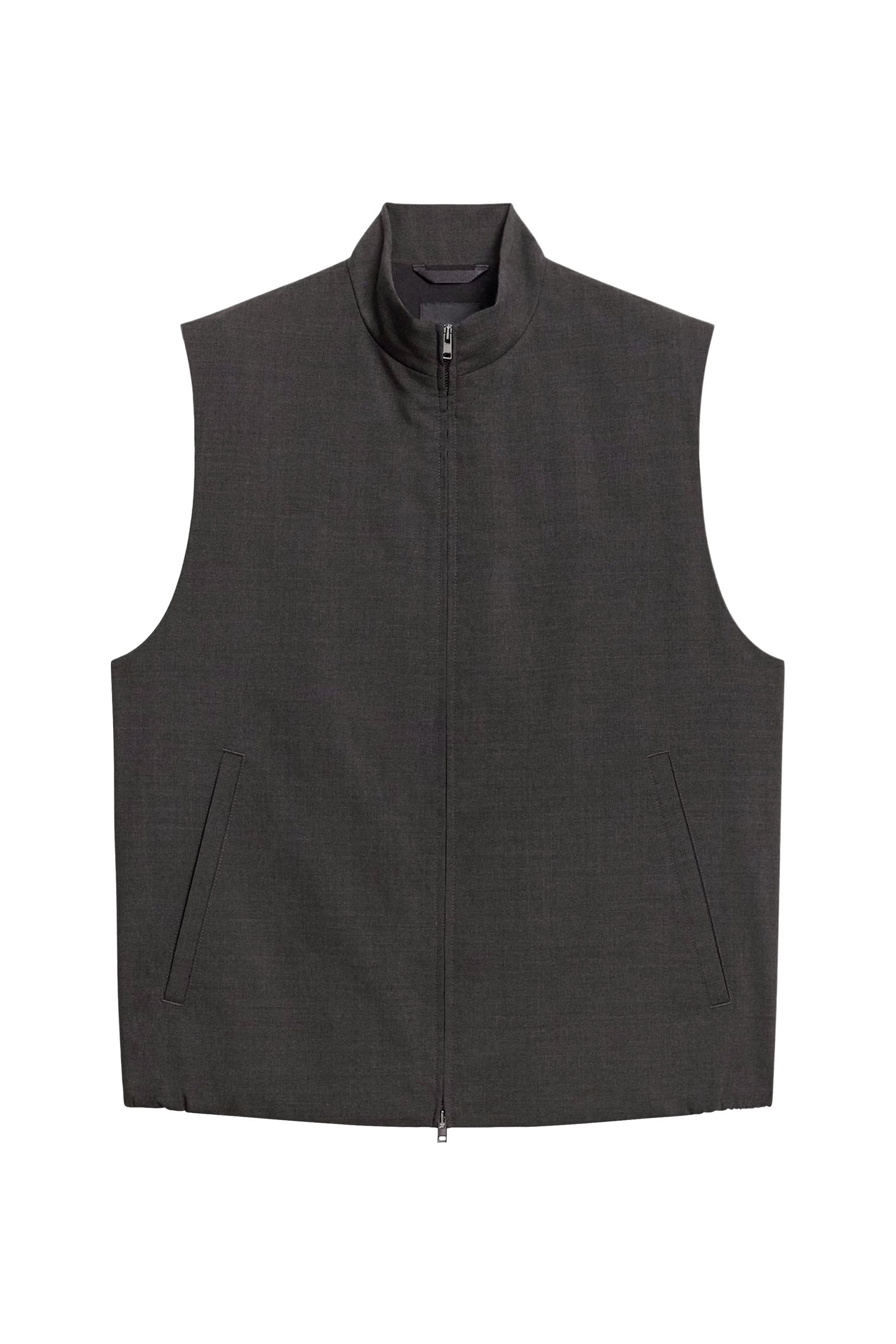 Zip Motion Wool Vest