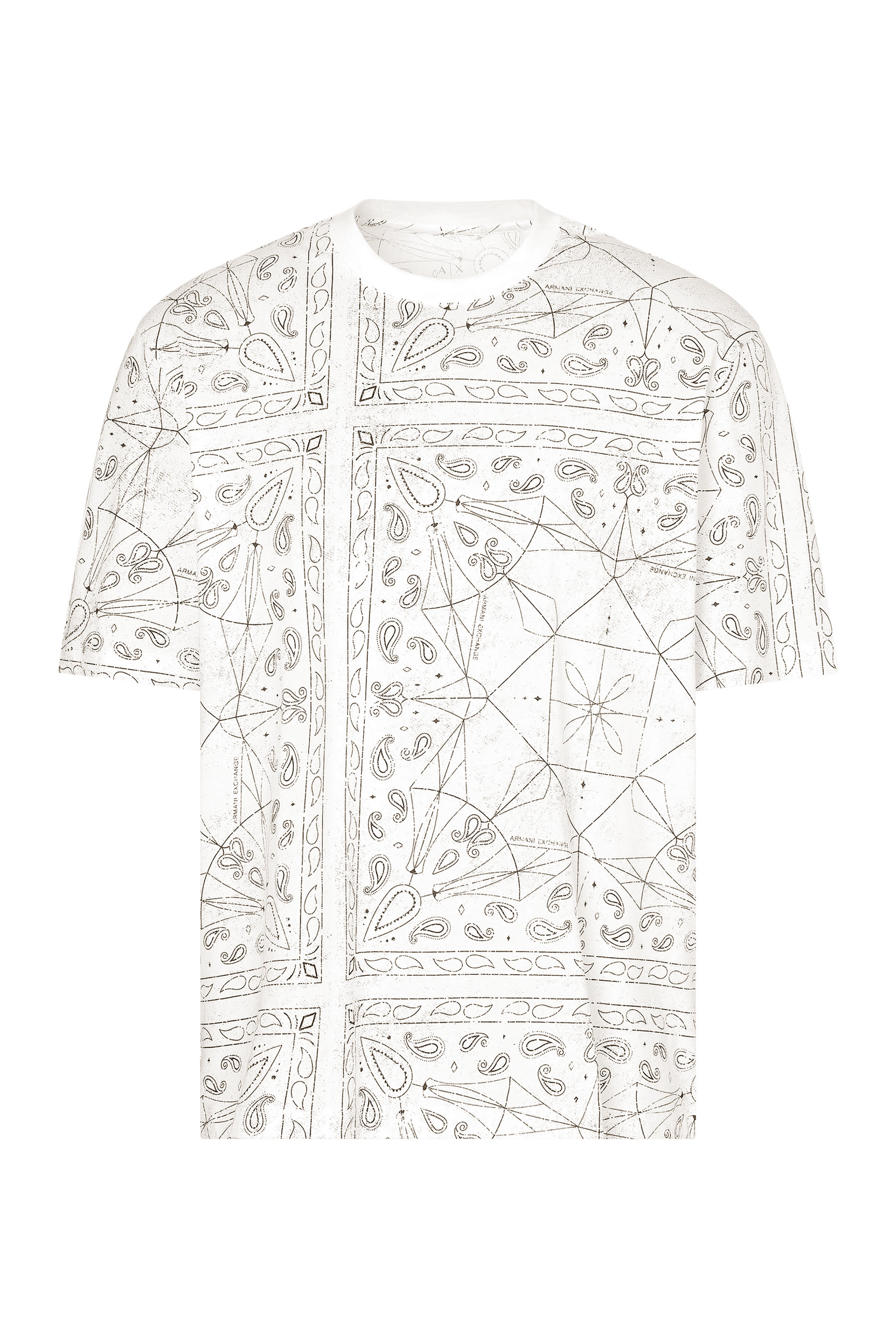 Kaleidoscope Patterned T-Shirt