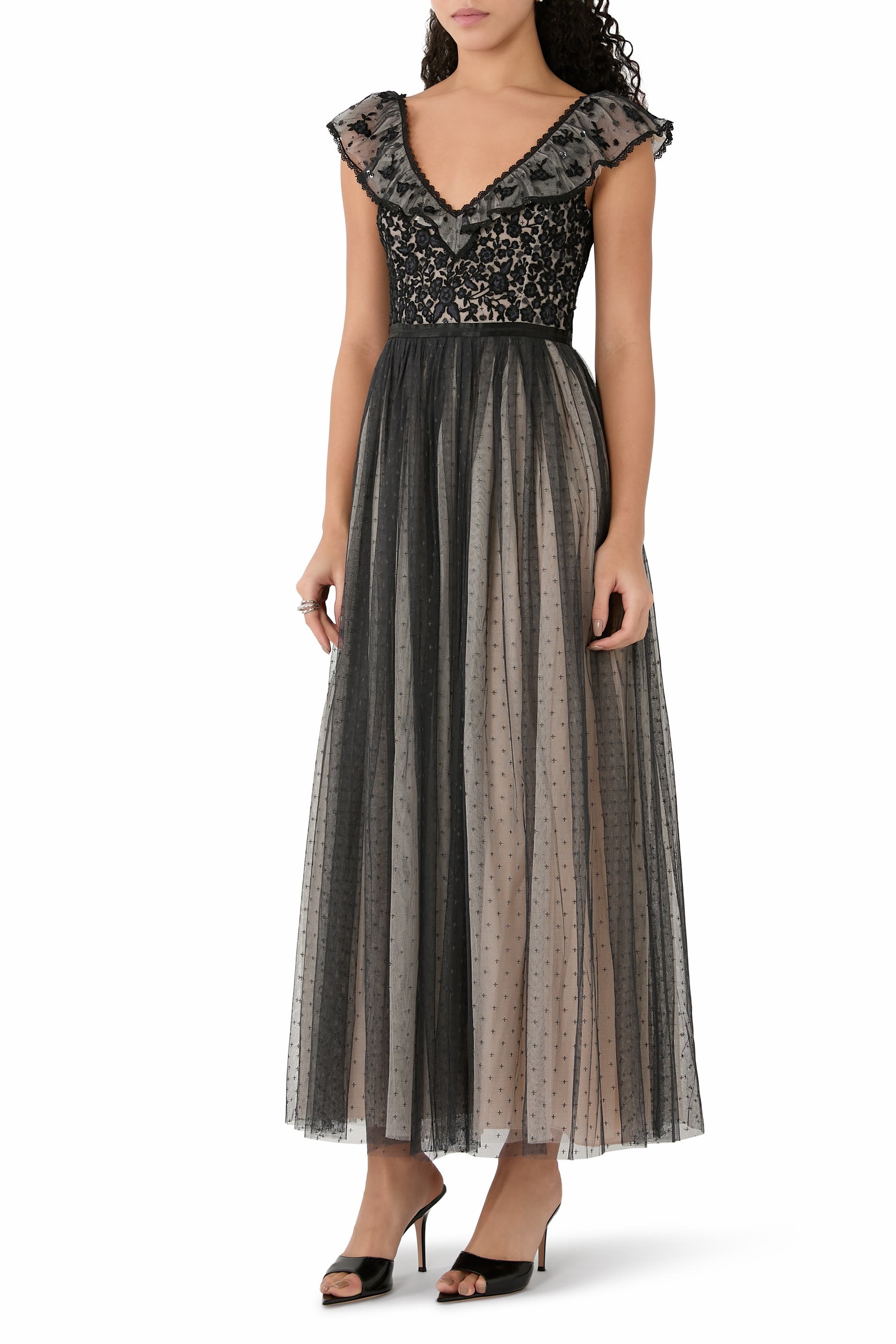 Adeline Bodice Ankle Gown