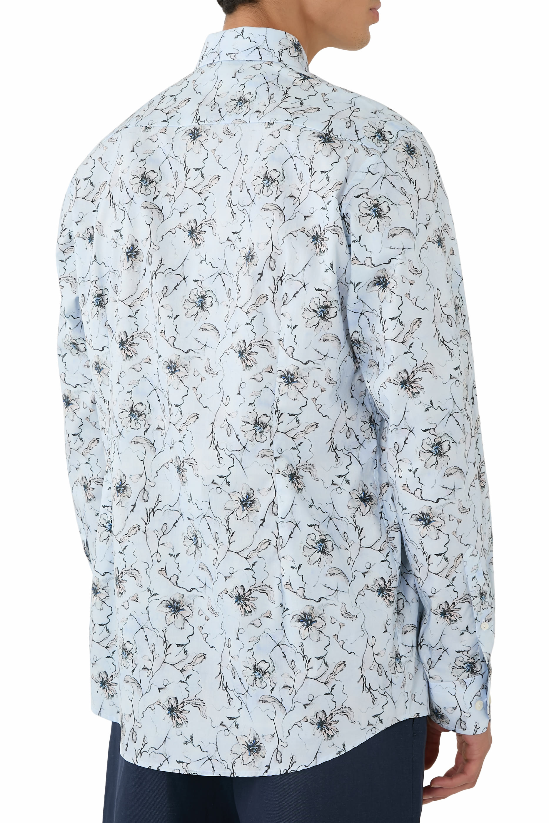 Floral Signature Twill Shirt