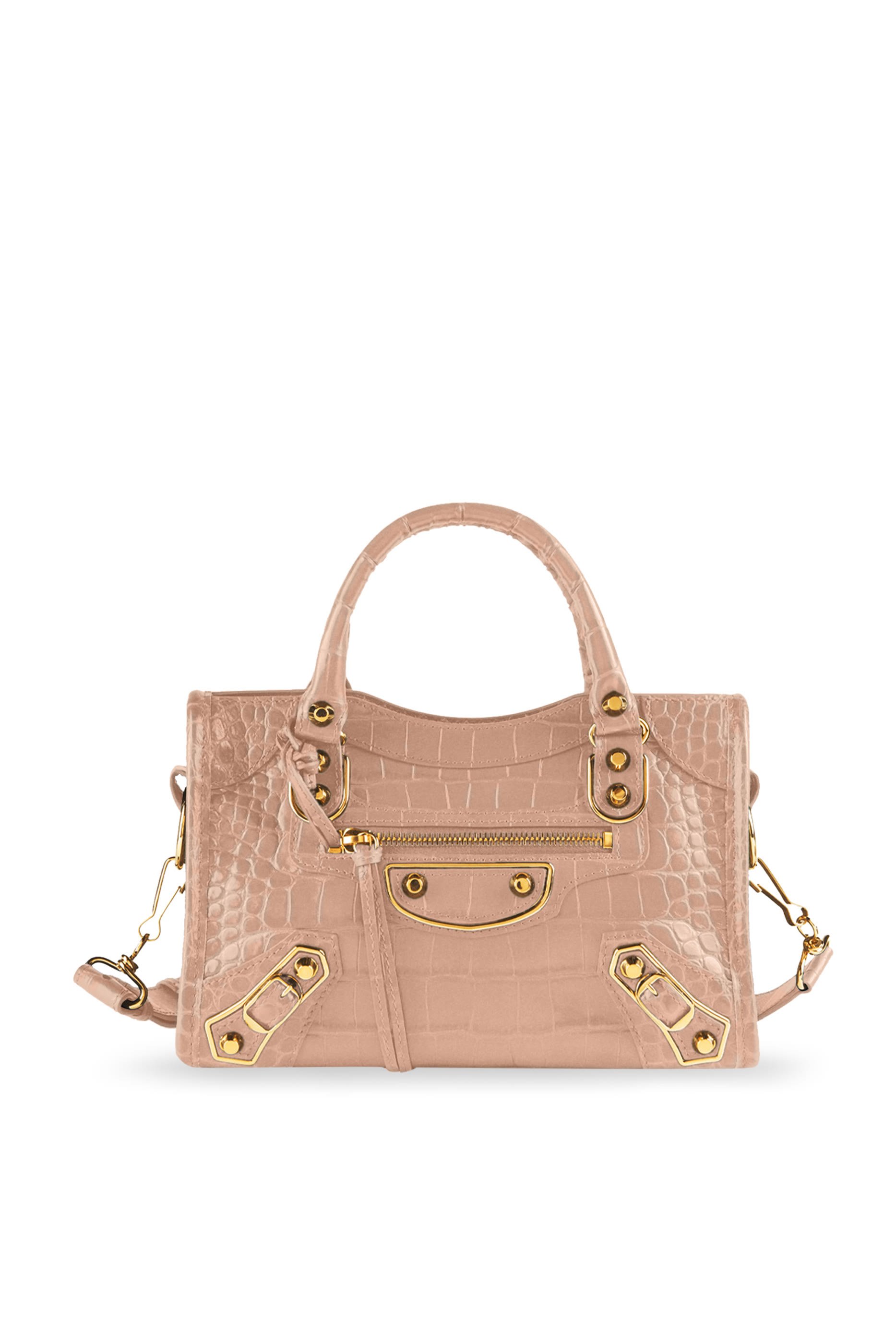 Metallic Edge Mini City Bag