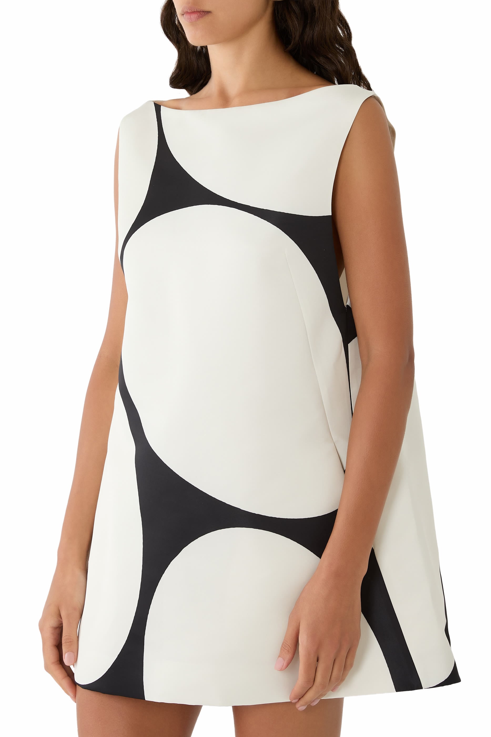 Printed Mini Dress