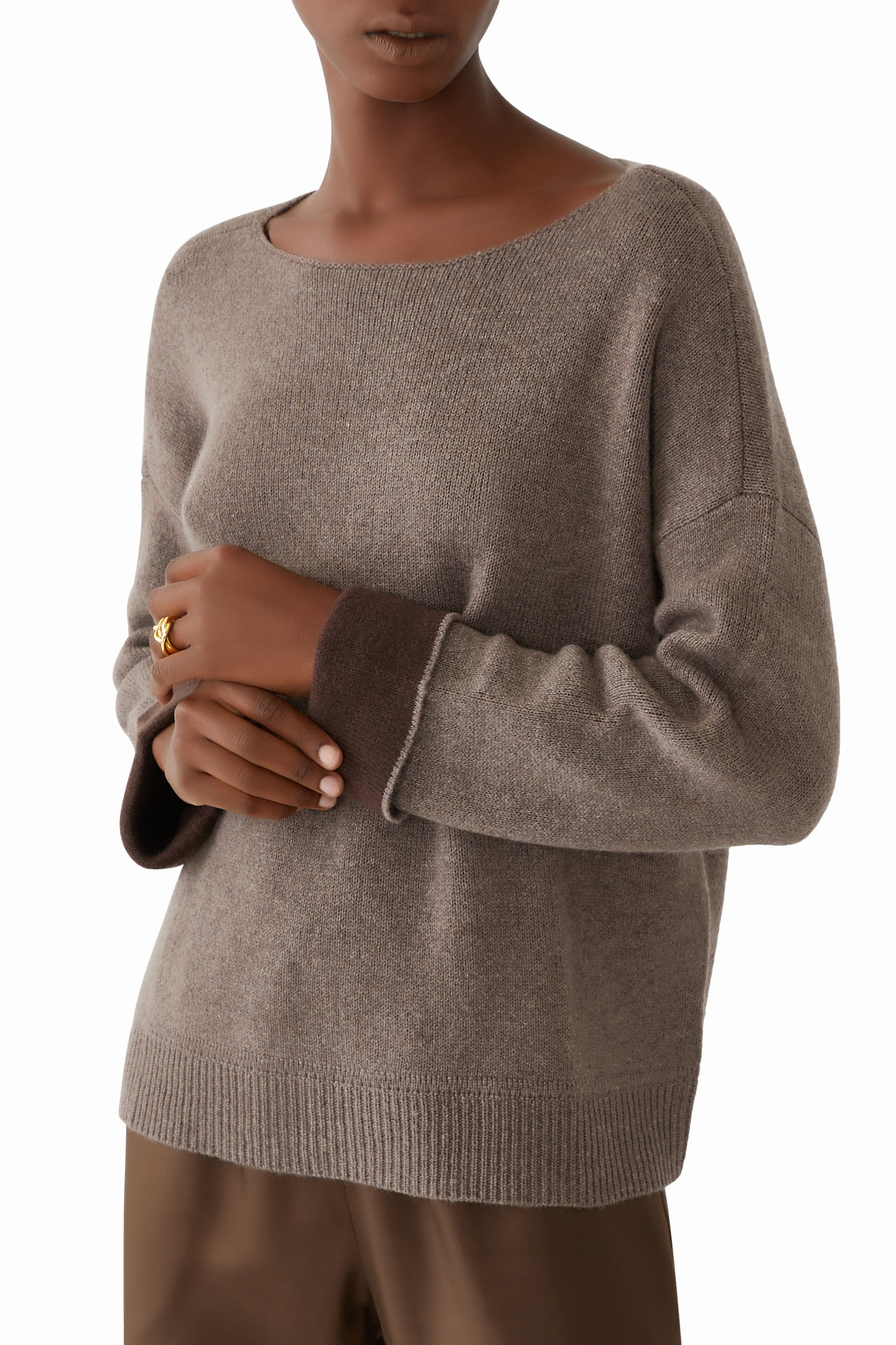 Cashmere Double Faced Sweater