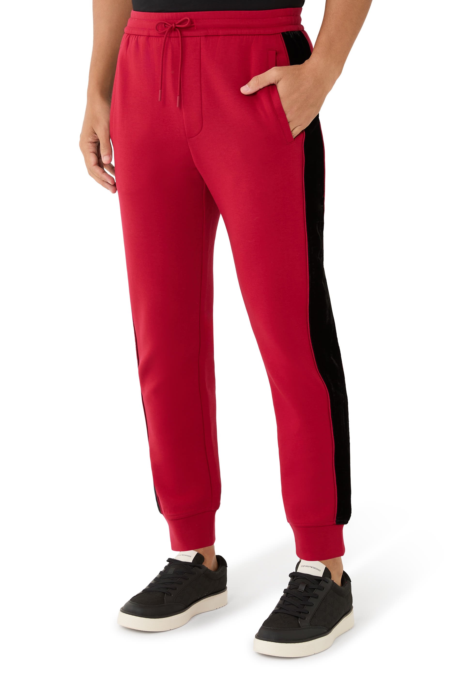 Lunar New Year Double-Jersey Slim-Fit Joggers 