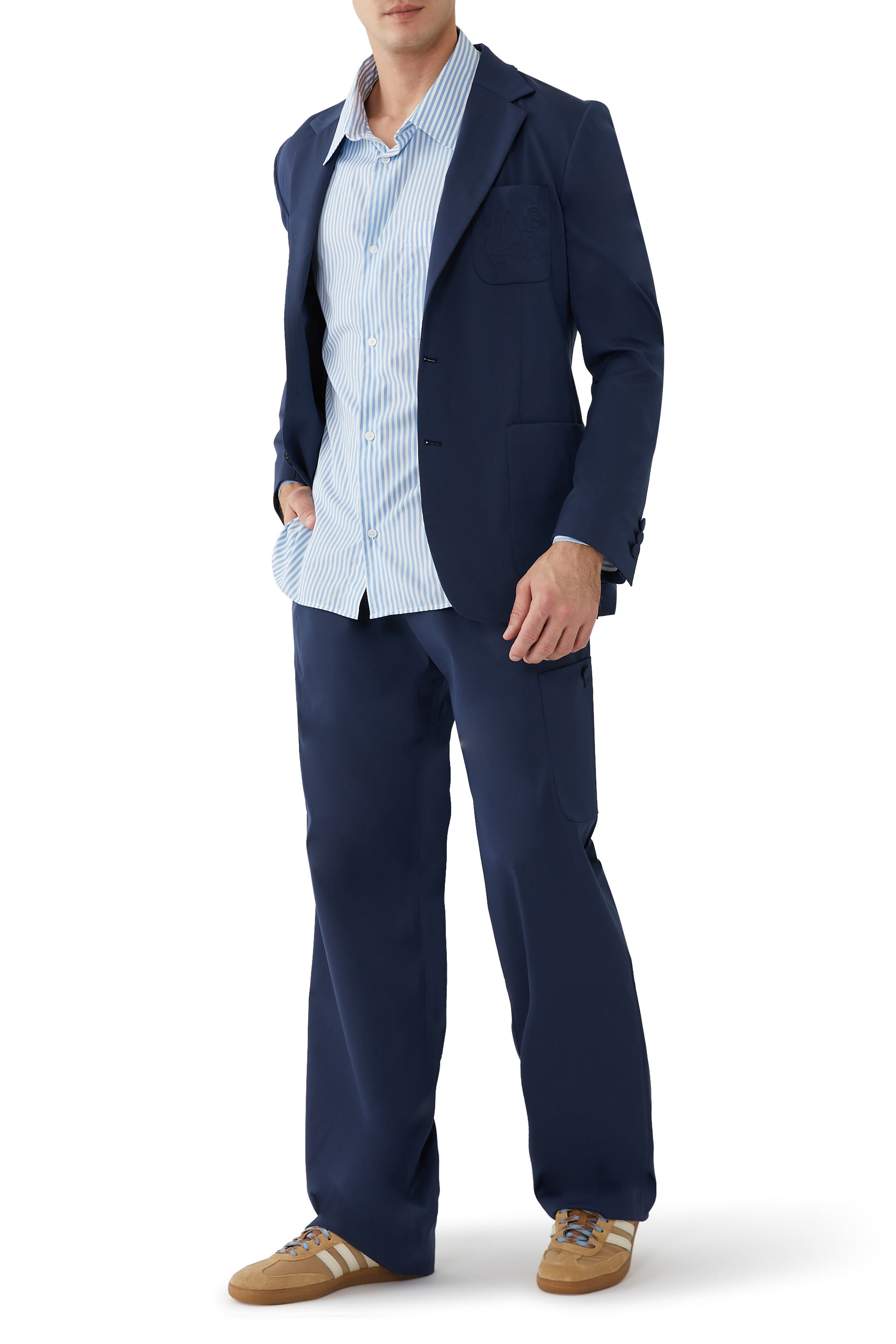 Monogram Loose Pants