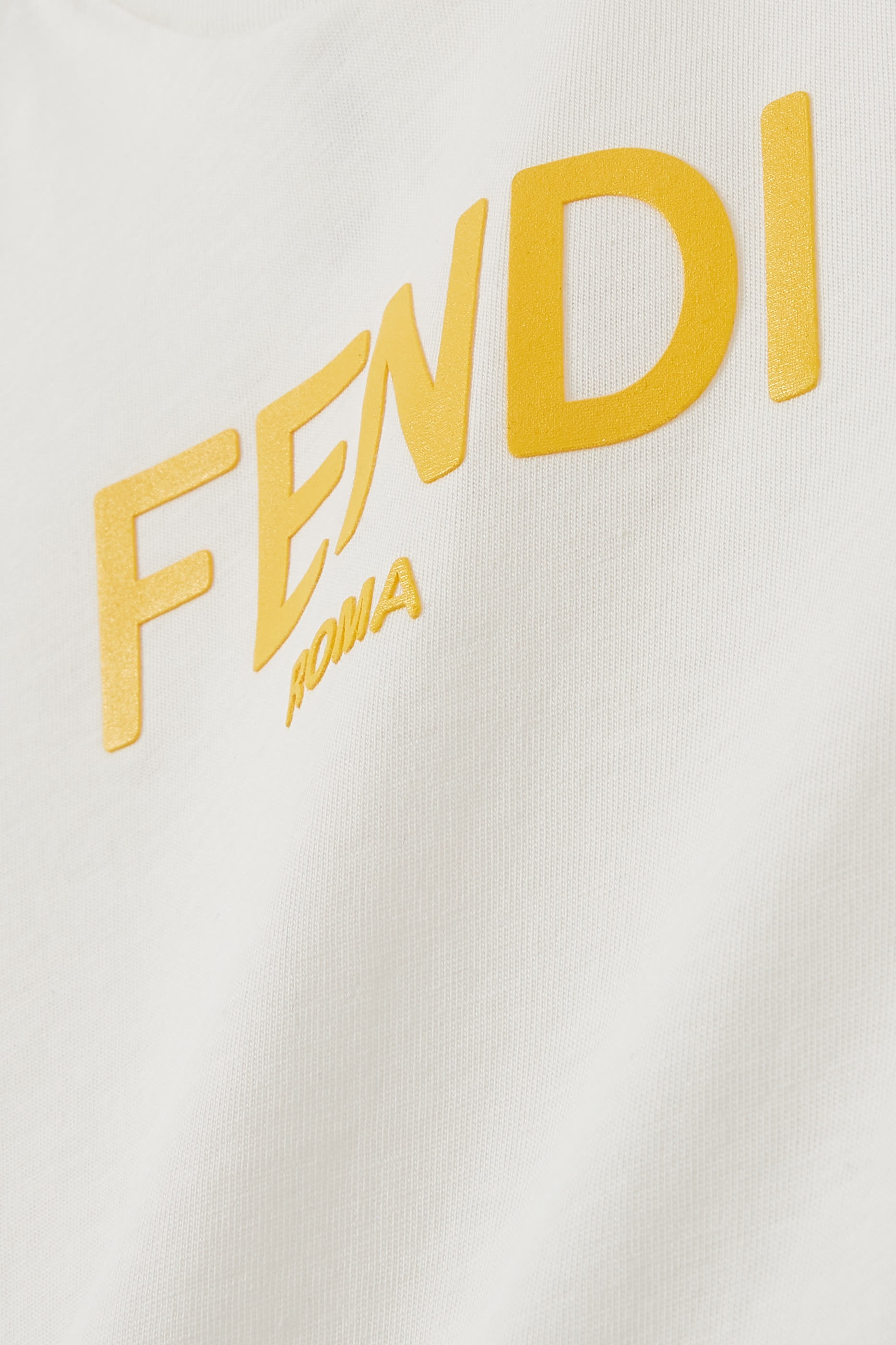 Roma Logo Cotton T-Shirt