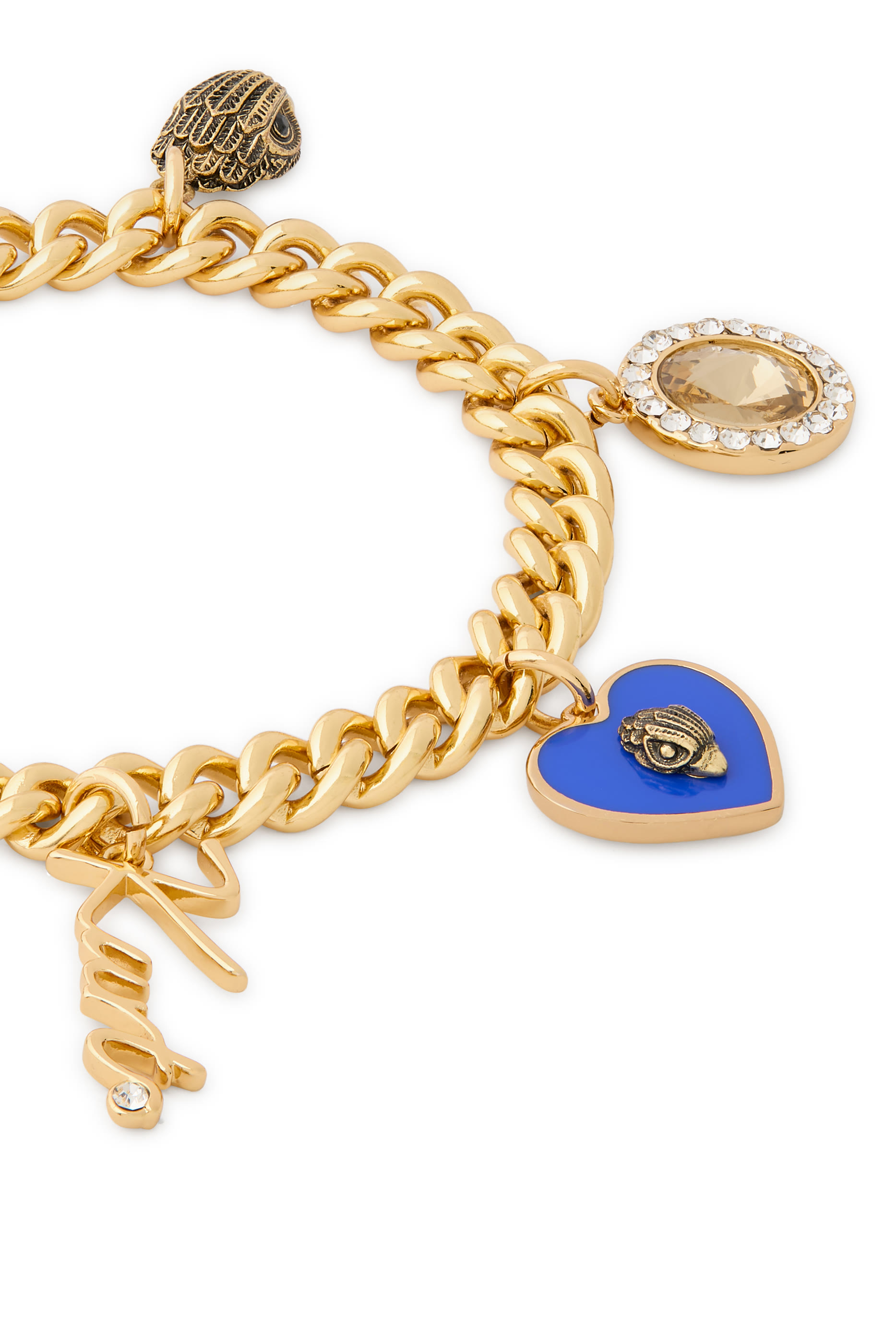 Kurt Charm Bracelet, Brass