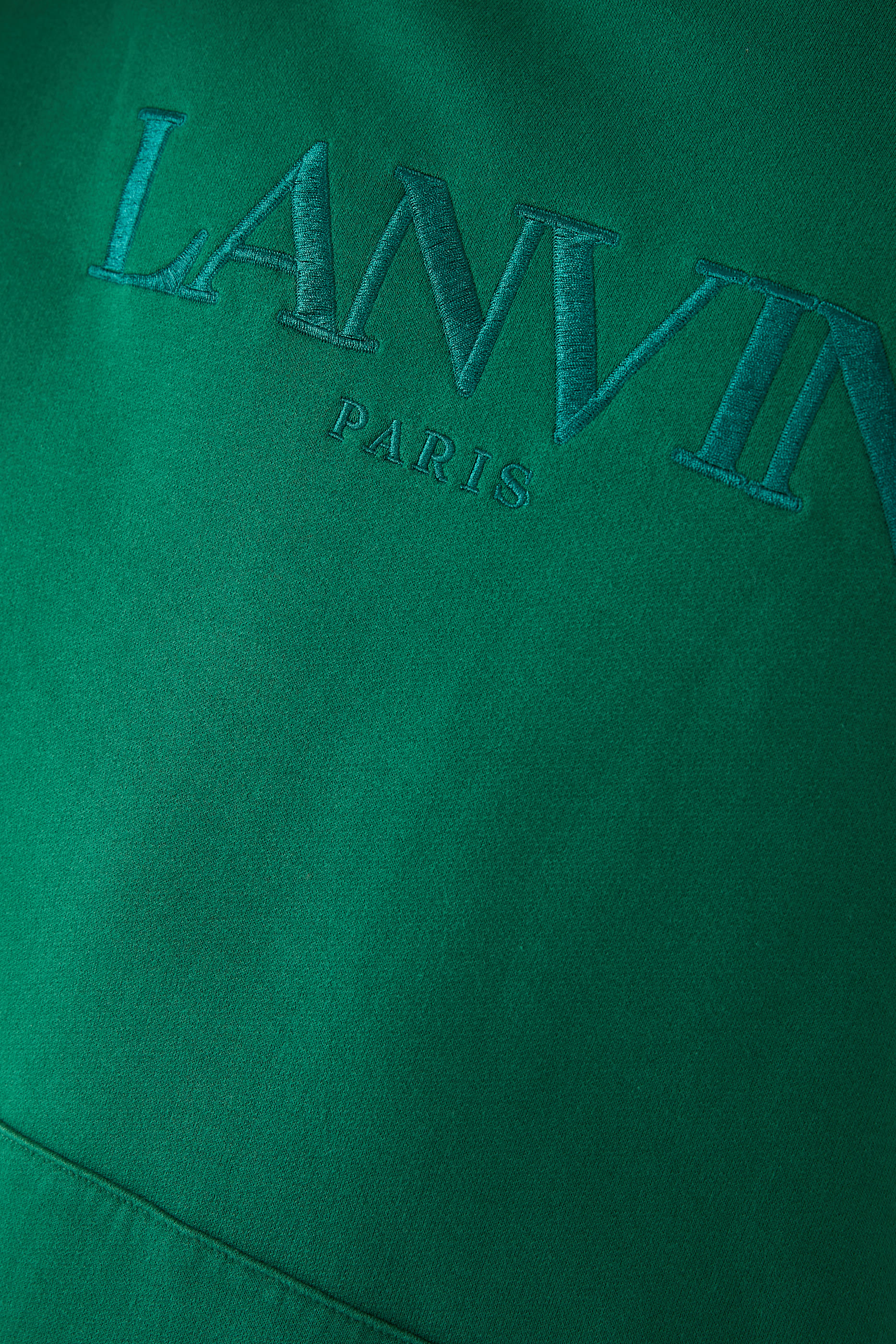 Embroidered Logo Hoodie