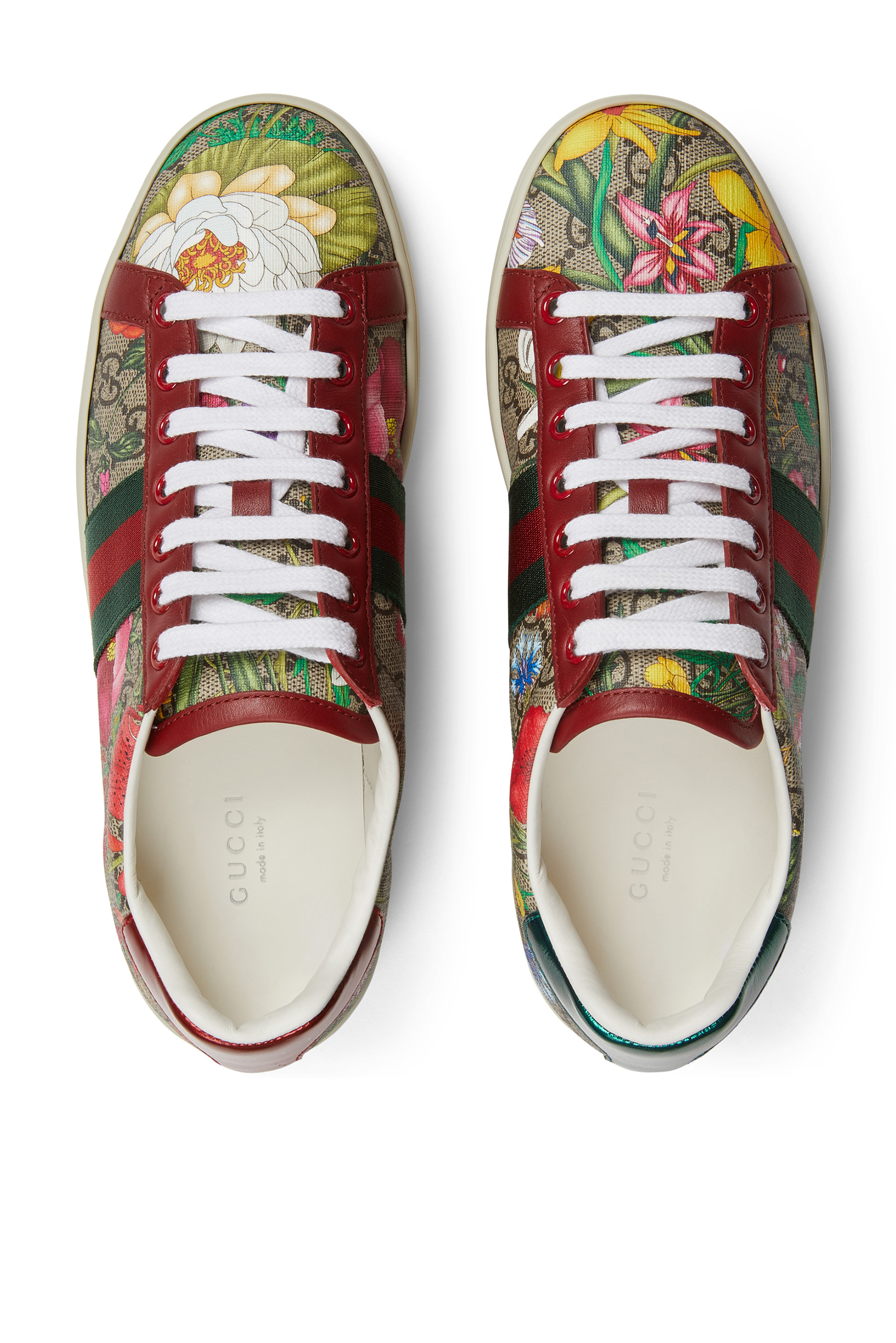 Ace GG Floral Sneakers