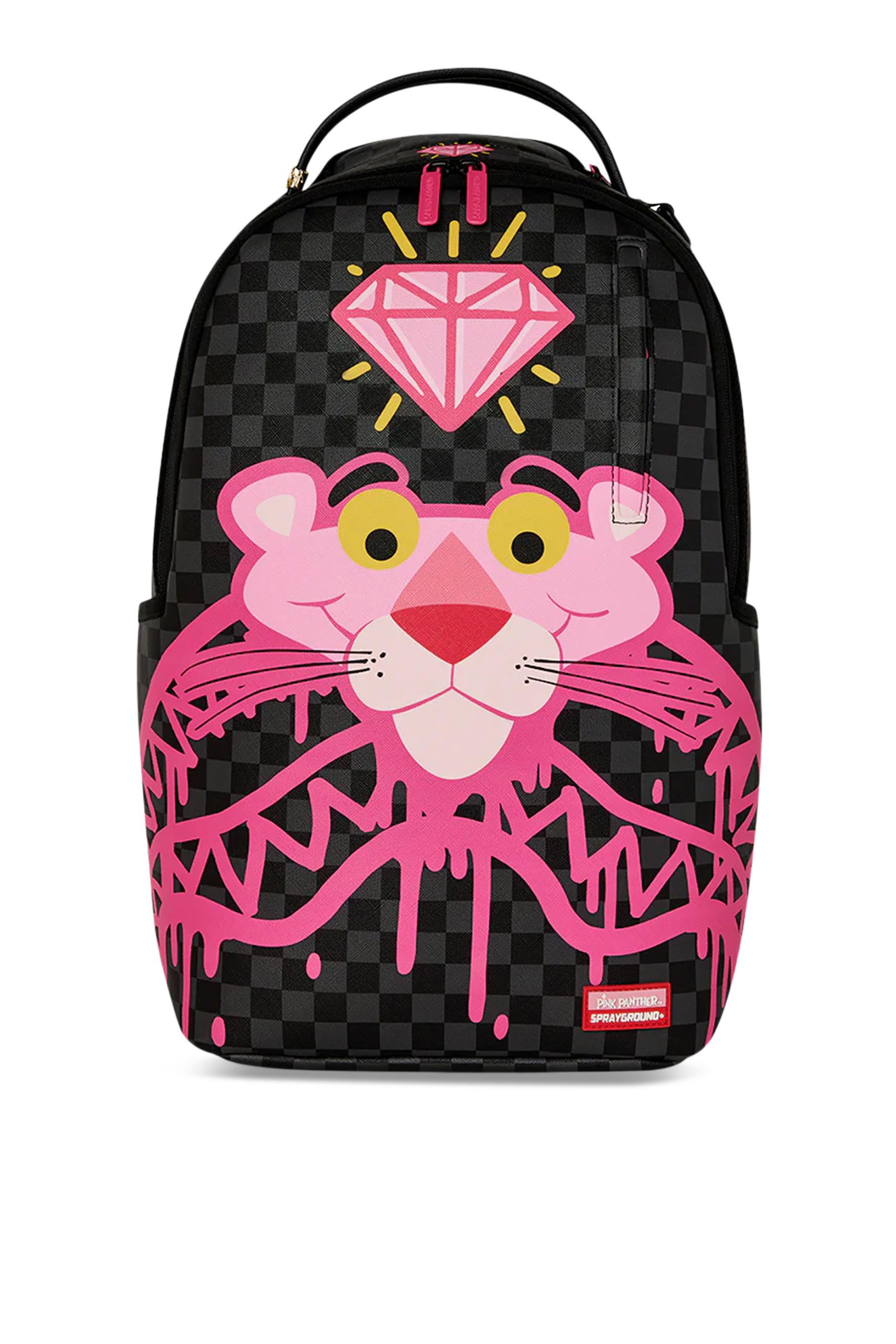 Kids Pink Panther Diamond Shark Backpack