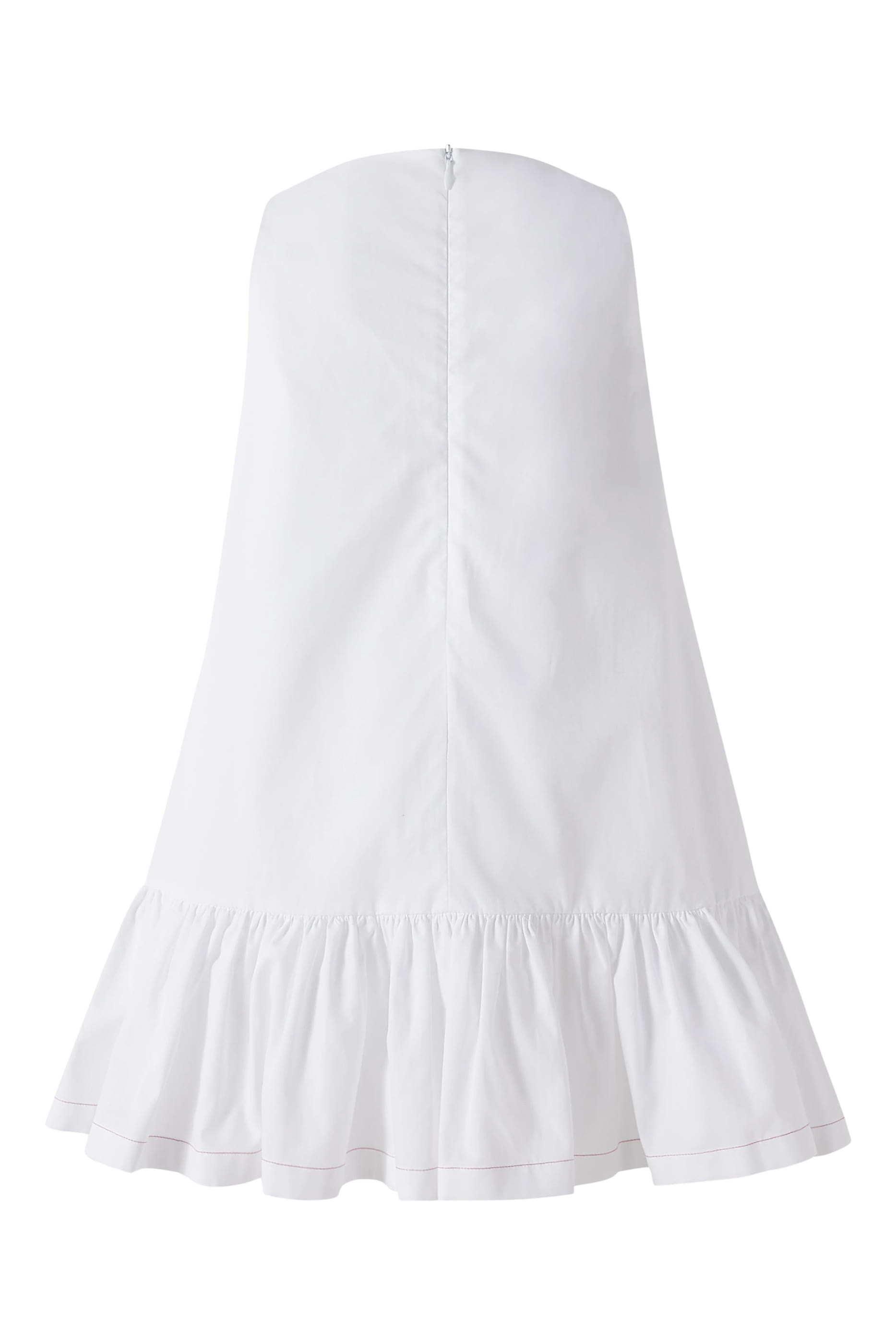 Kids Zigzag Print Cotton Dress