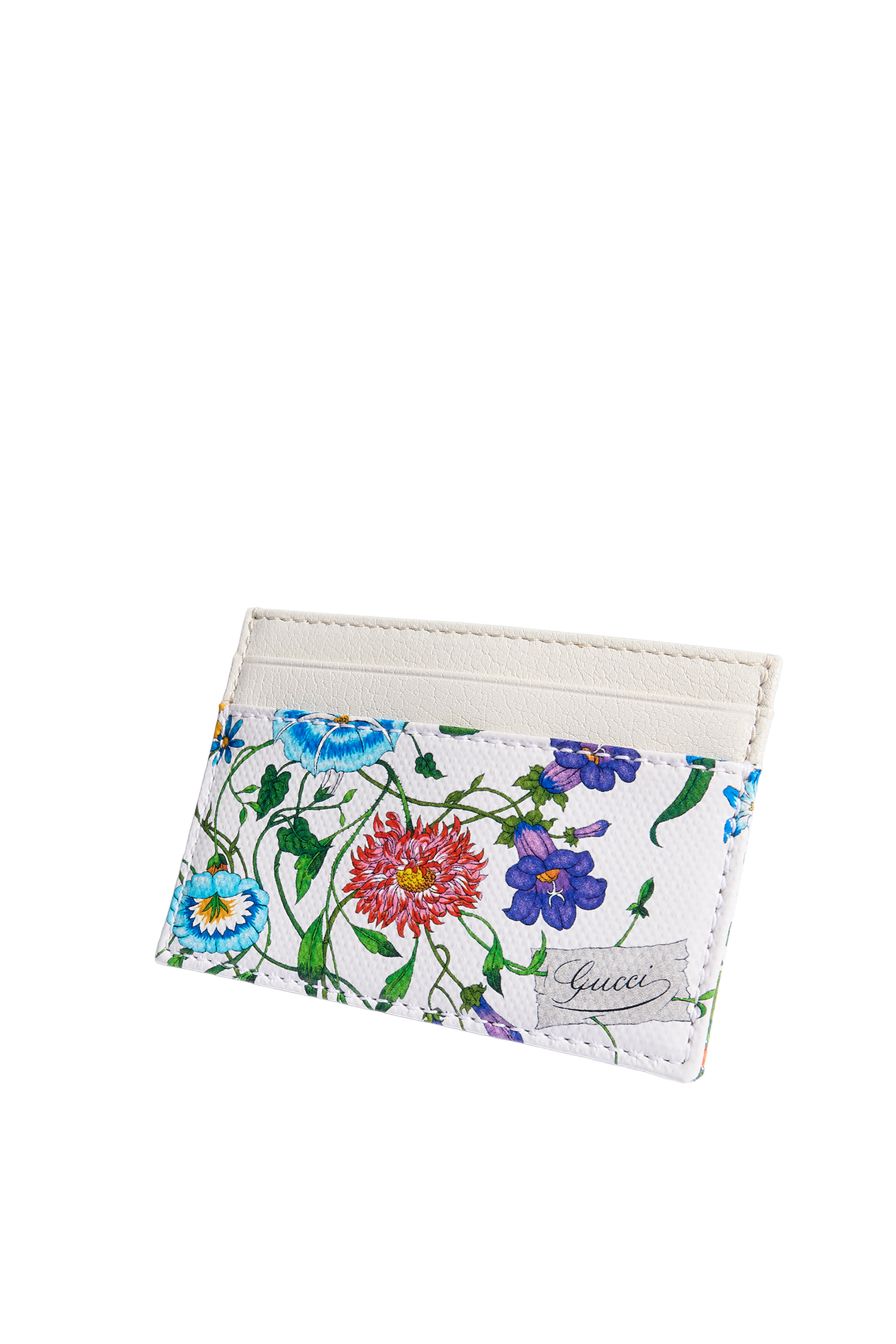 Flora-Motif Card Case