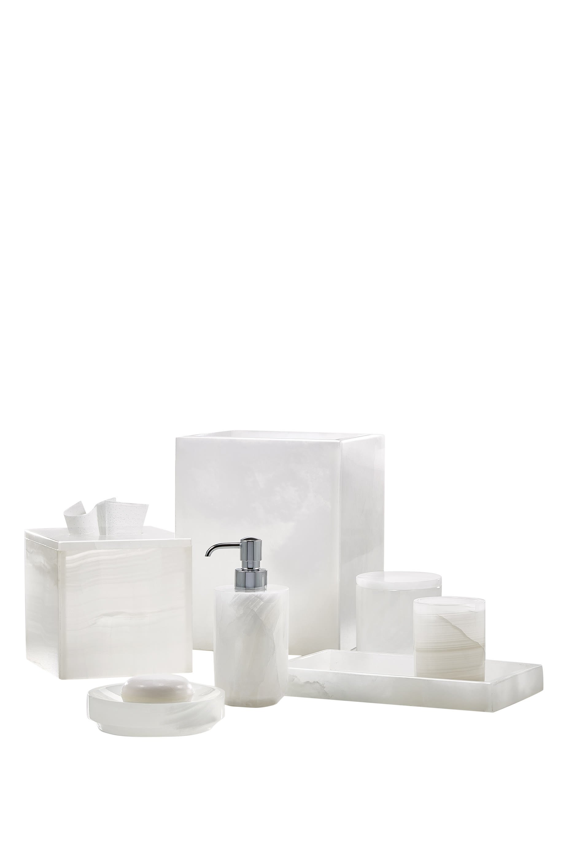 Hielo Onyx Brush Holder