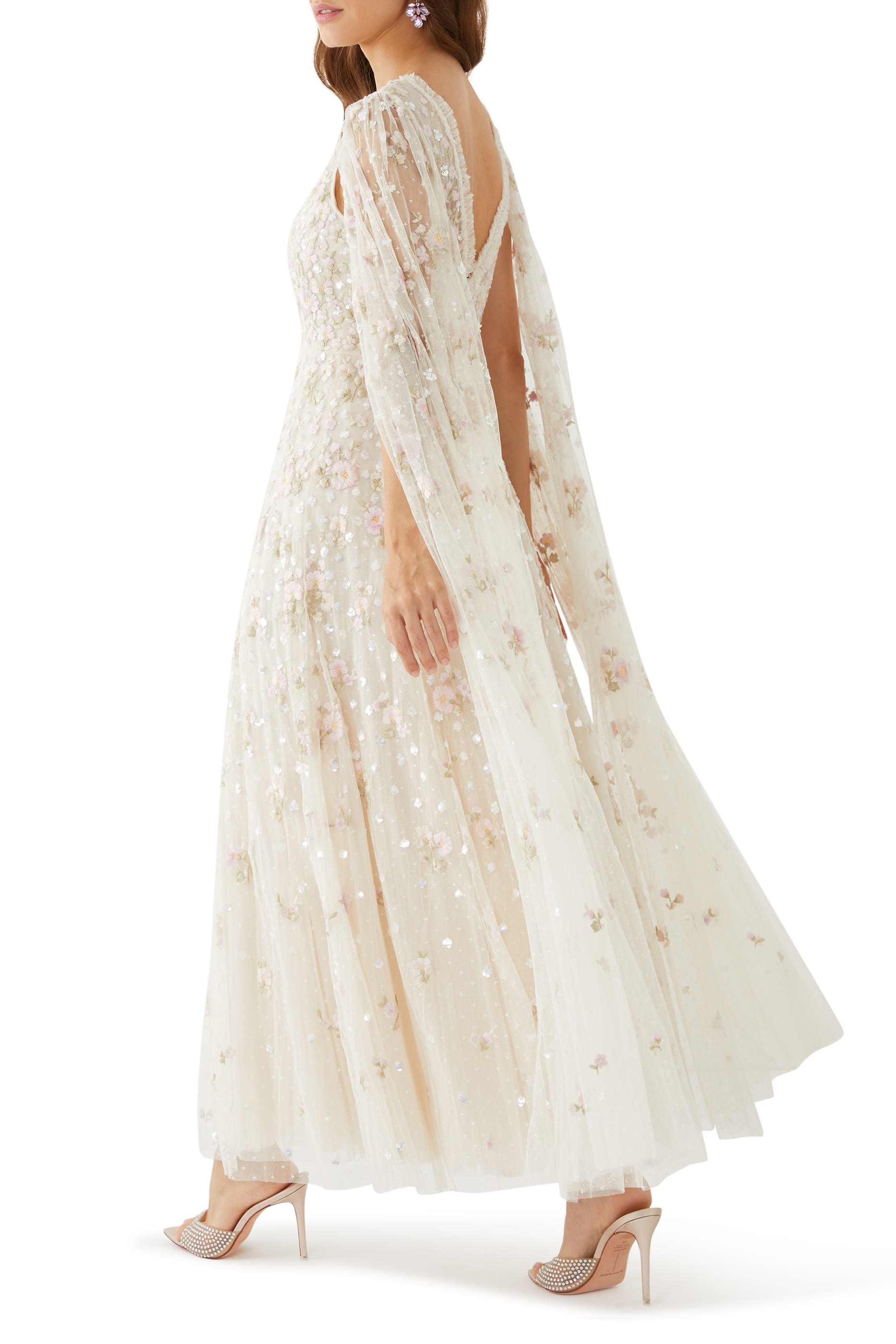 Dahlia Ditsy Ankle Gown