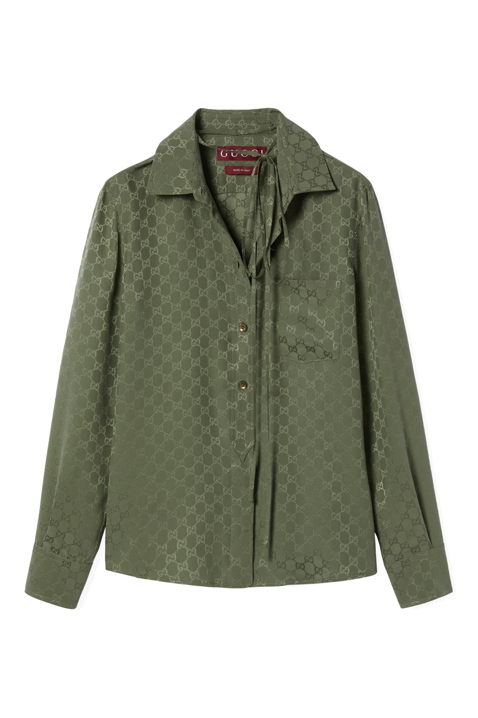 GG Silk Jacquard Shirt