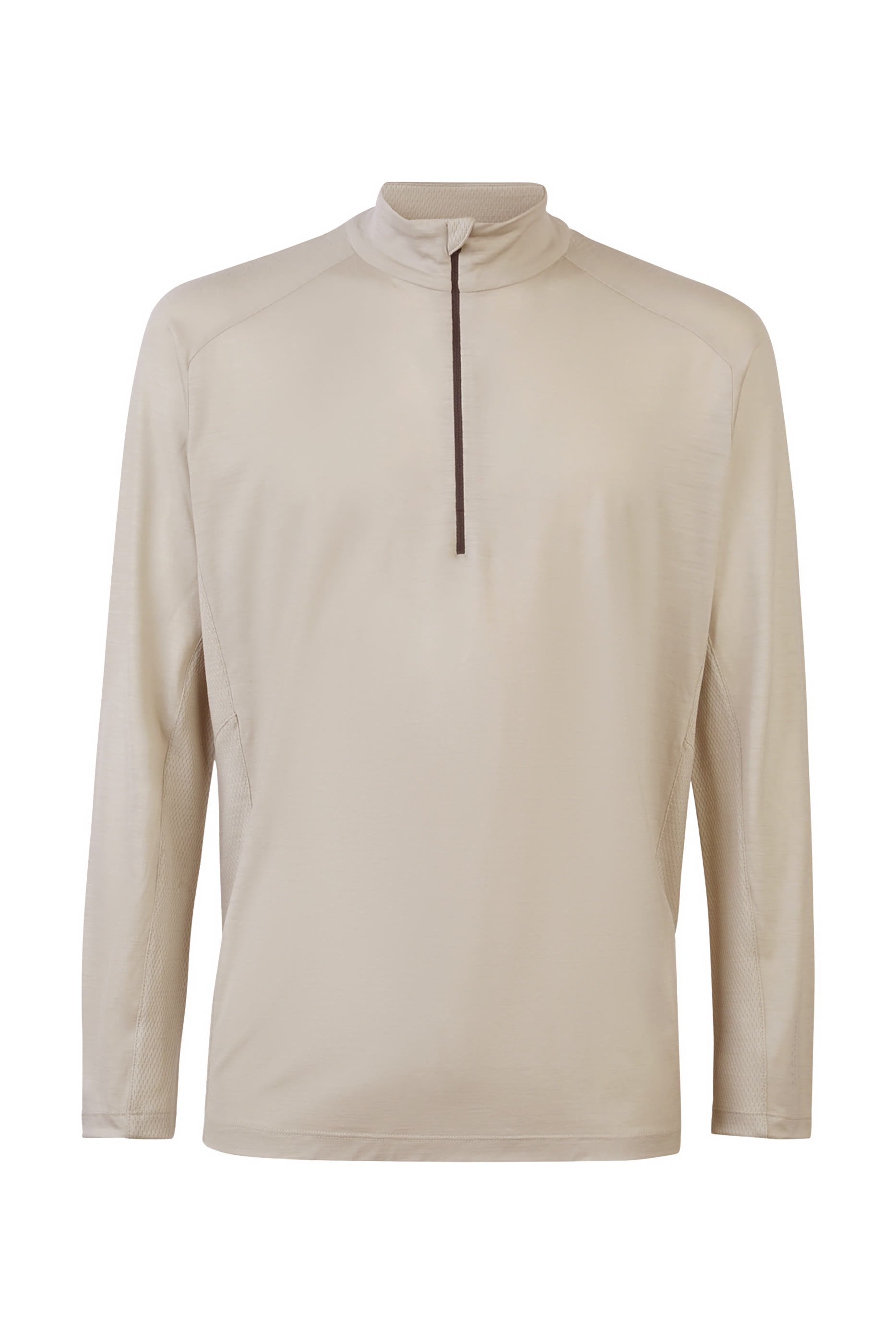 Half-Zip Long Sleeves T-Shirt