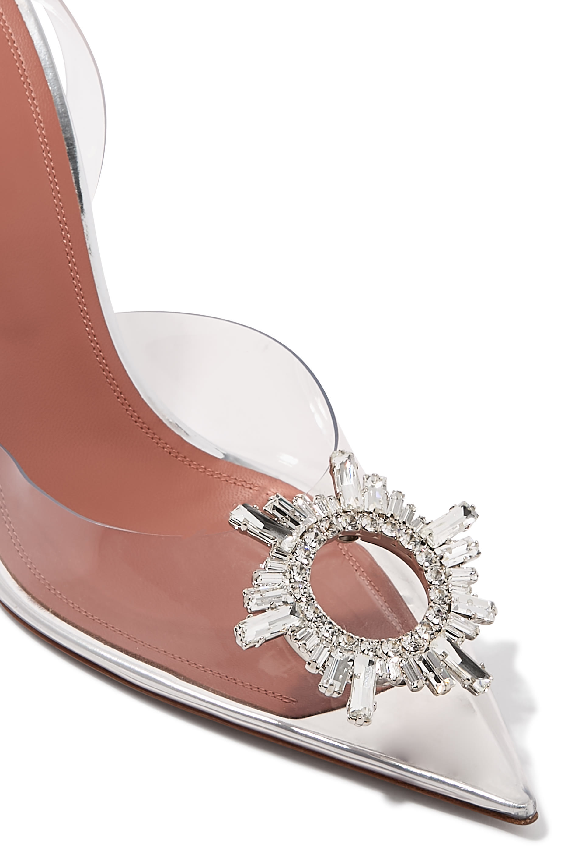 Begum 95 Glass Transparent PVC Pumps