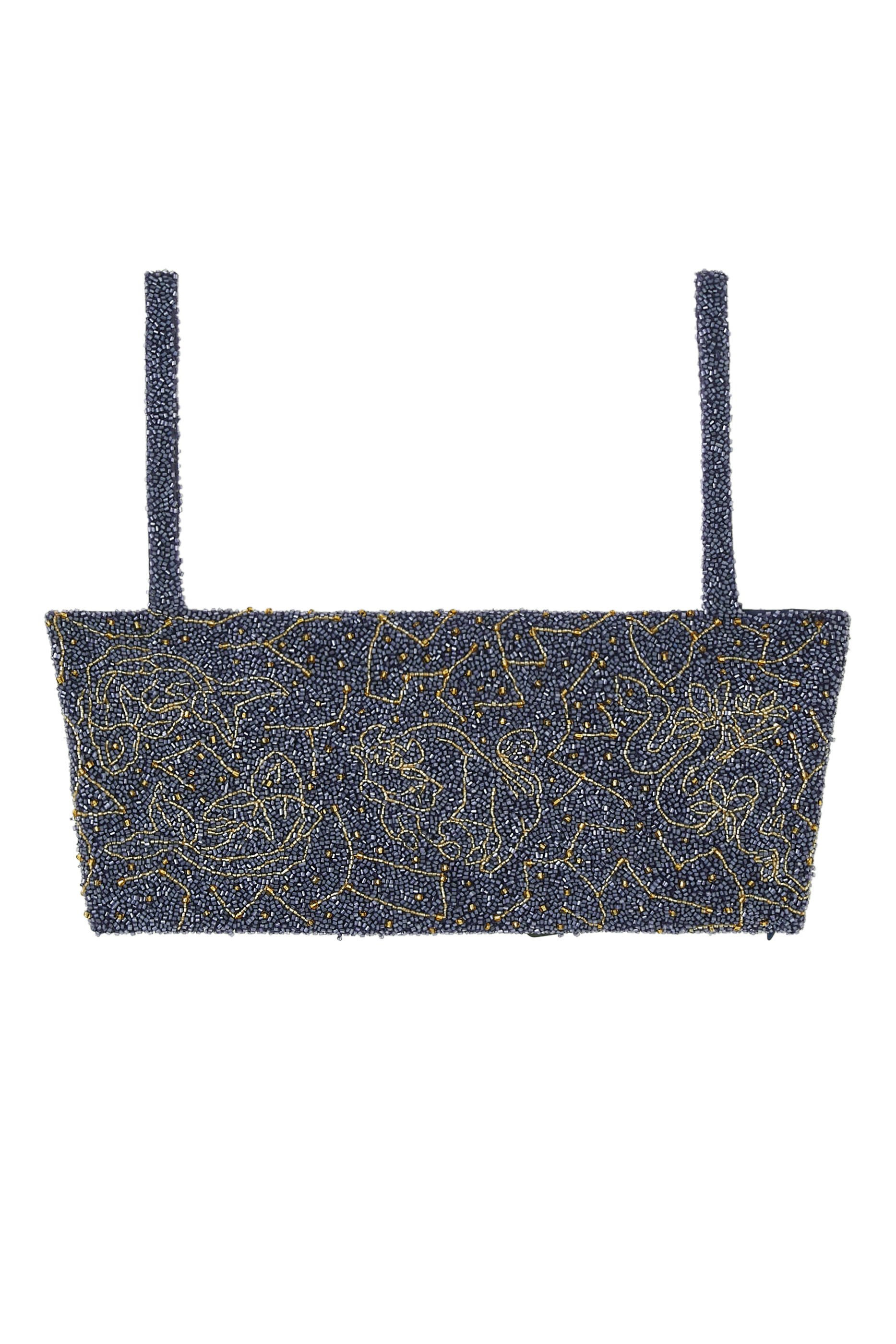 Zodiac Beaded Crop Top