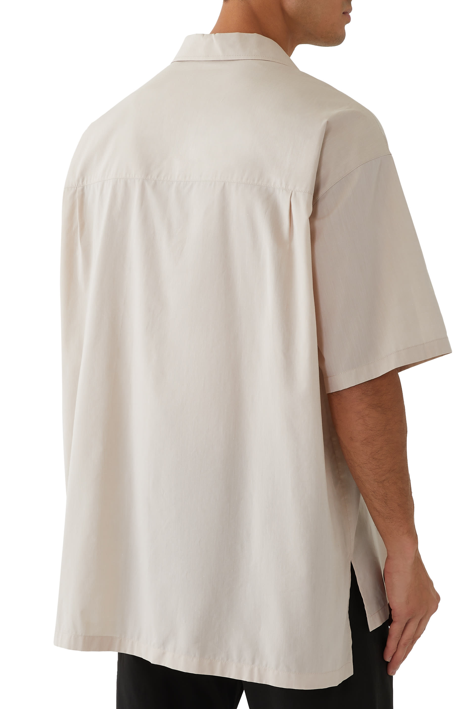 Laurel Crown Emblem Logo Short Sleeve Shirt