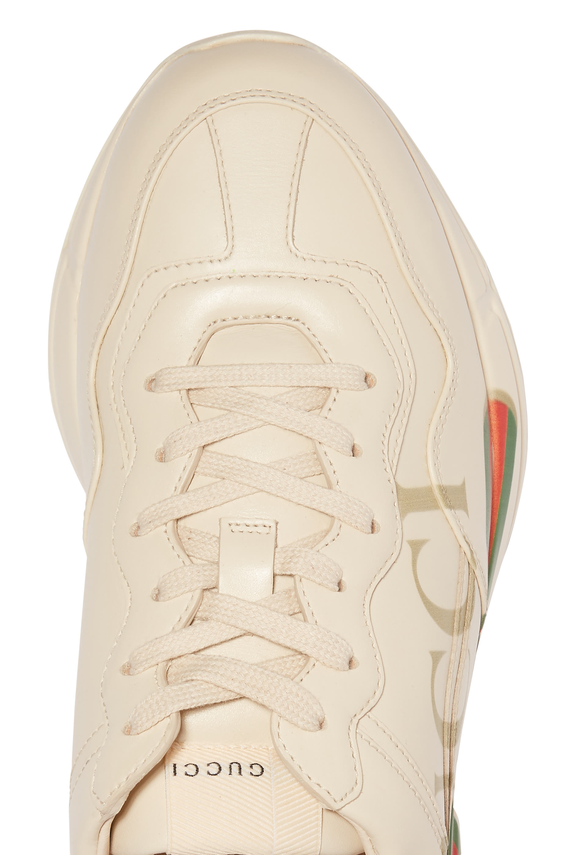 Rhyton Logo Leather Sneakers