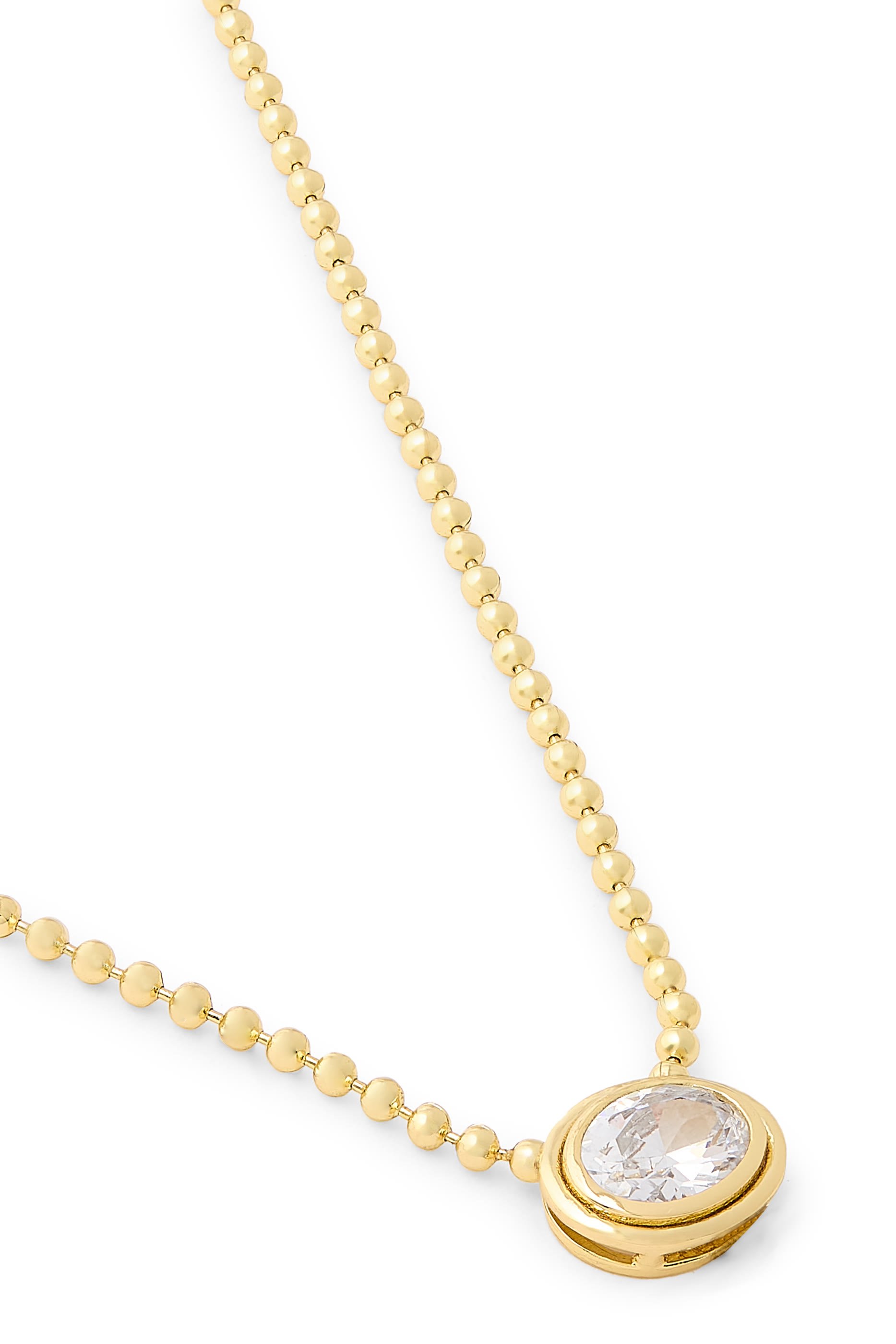 Cubic Zirconia Pendant Necklace