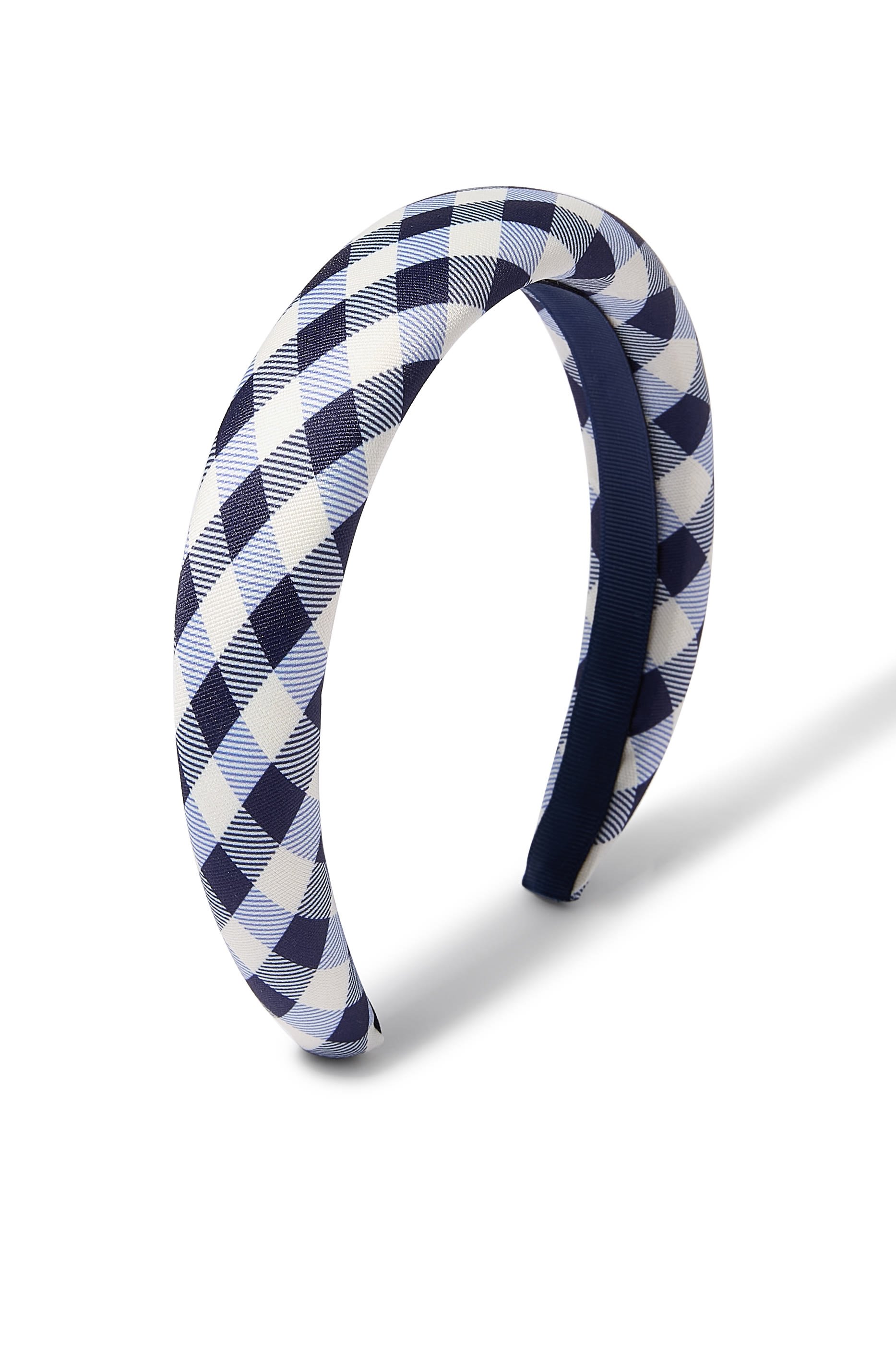 Kids Gingham Taffeta Headband