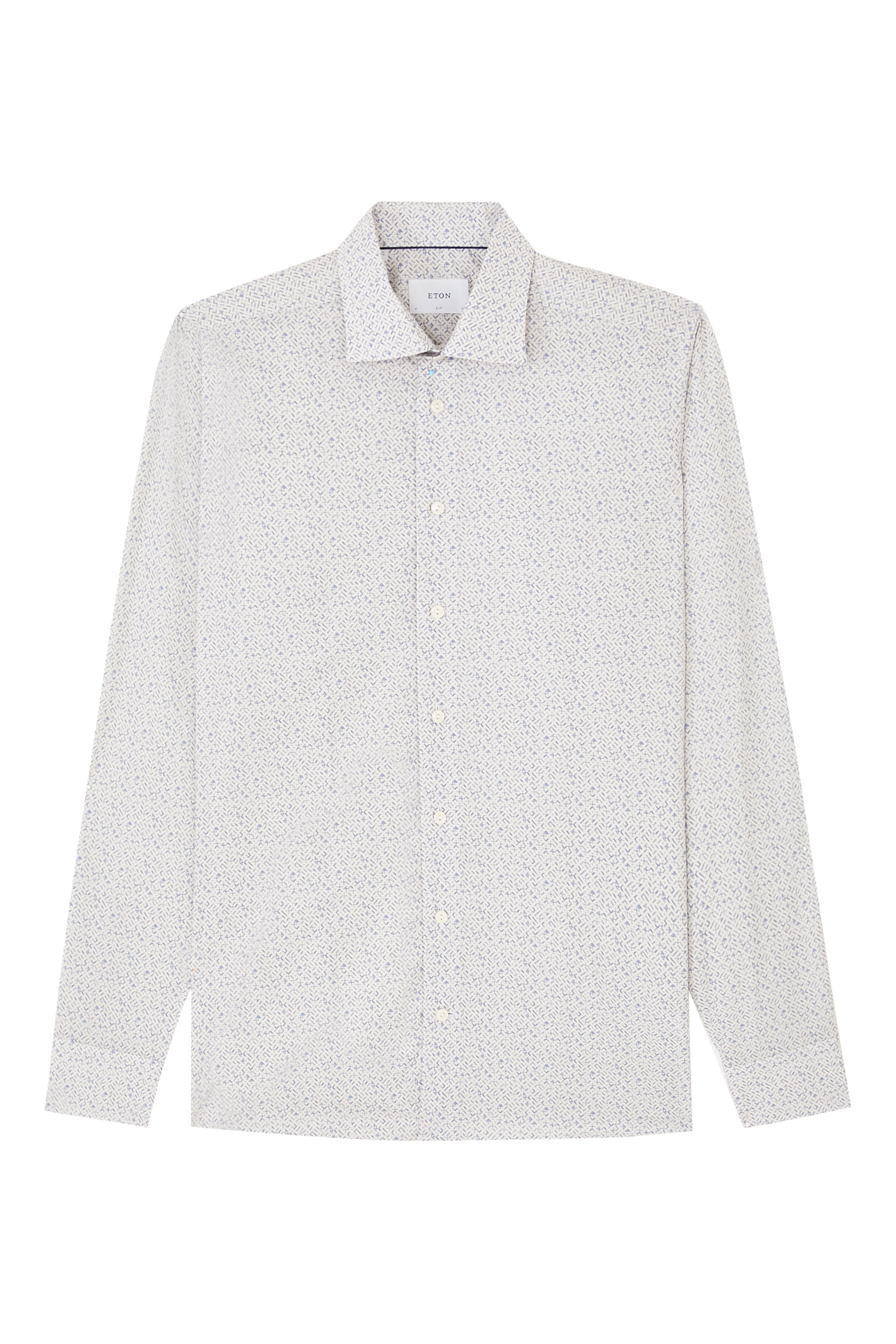 Geometric Signature Twill Shirt
