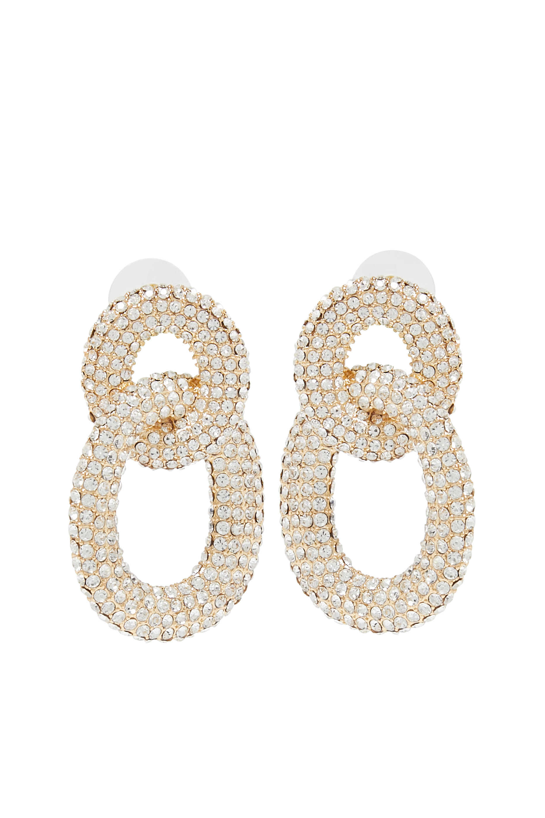 Crystal Link Earrings