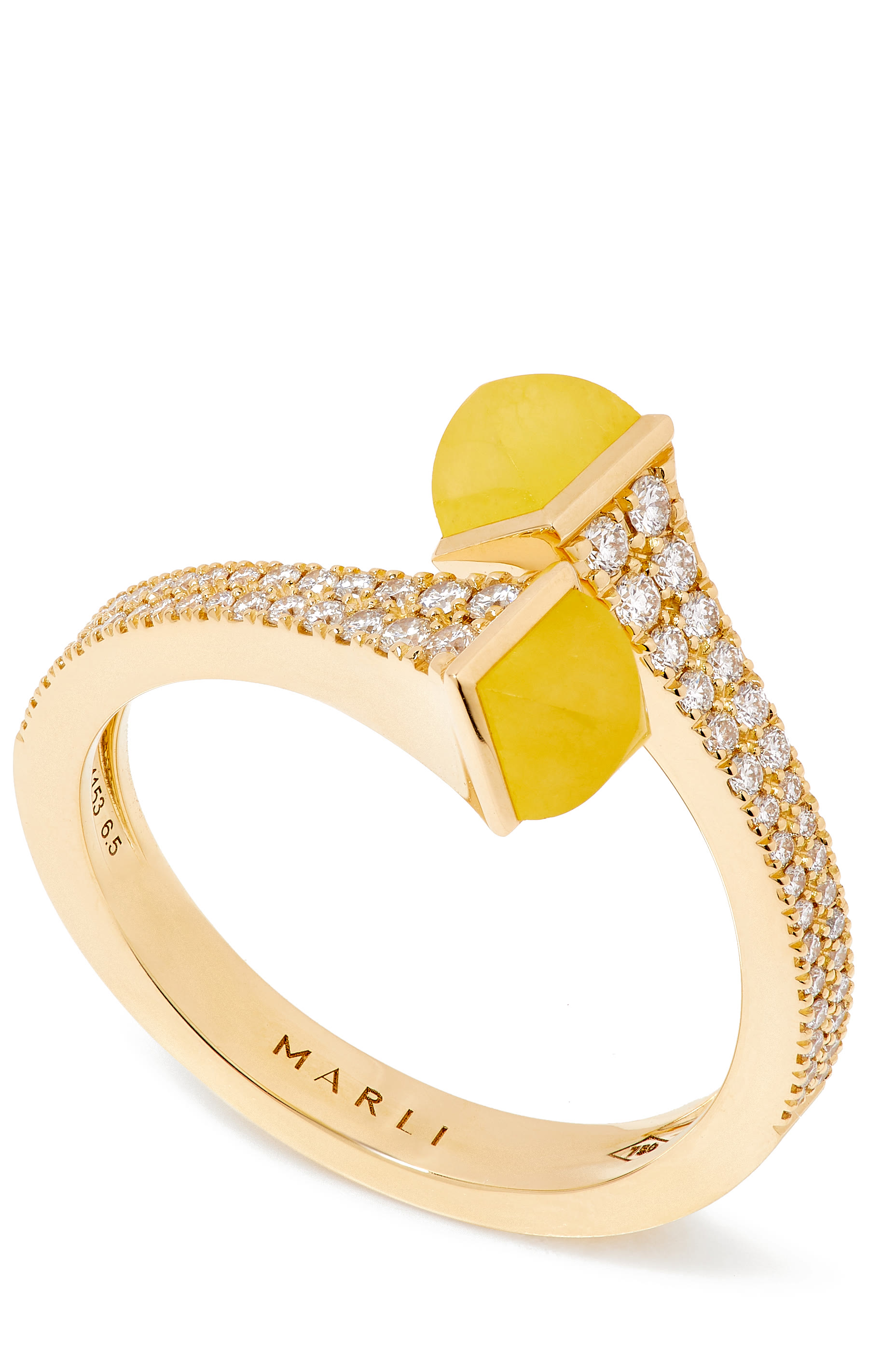 Cleo Wrap Ring in 18kt Yellow Gold