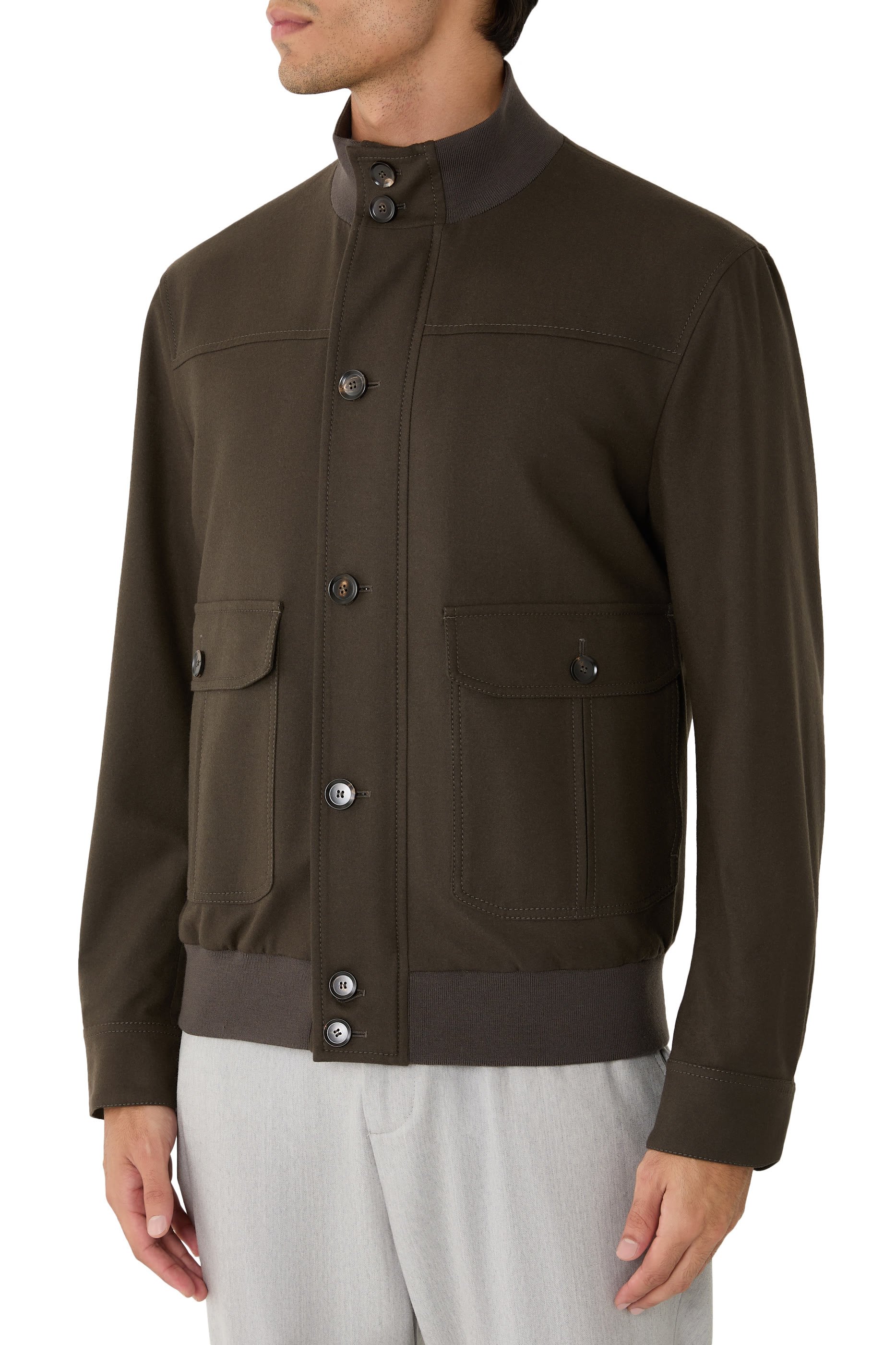 Technical Linen 75 Blouson