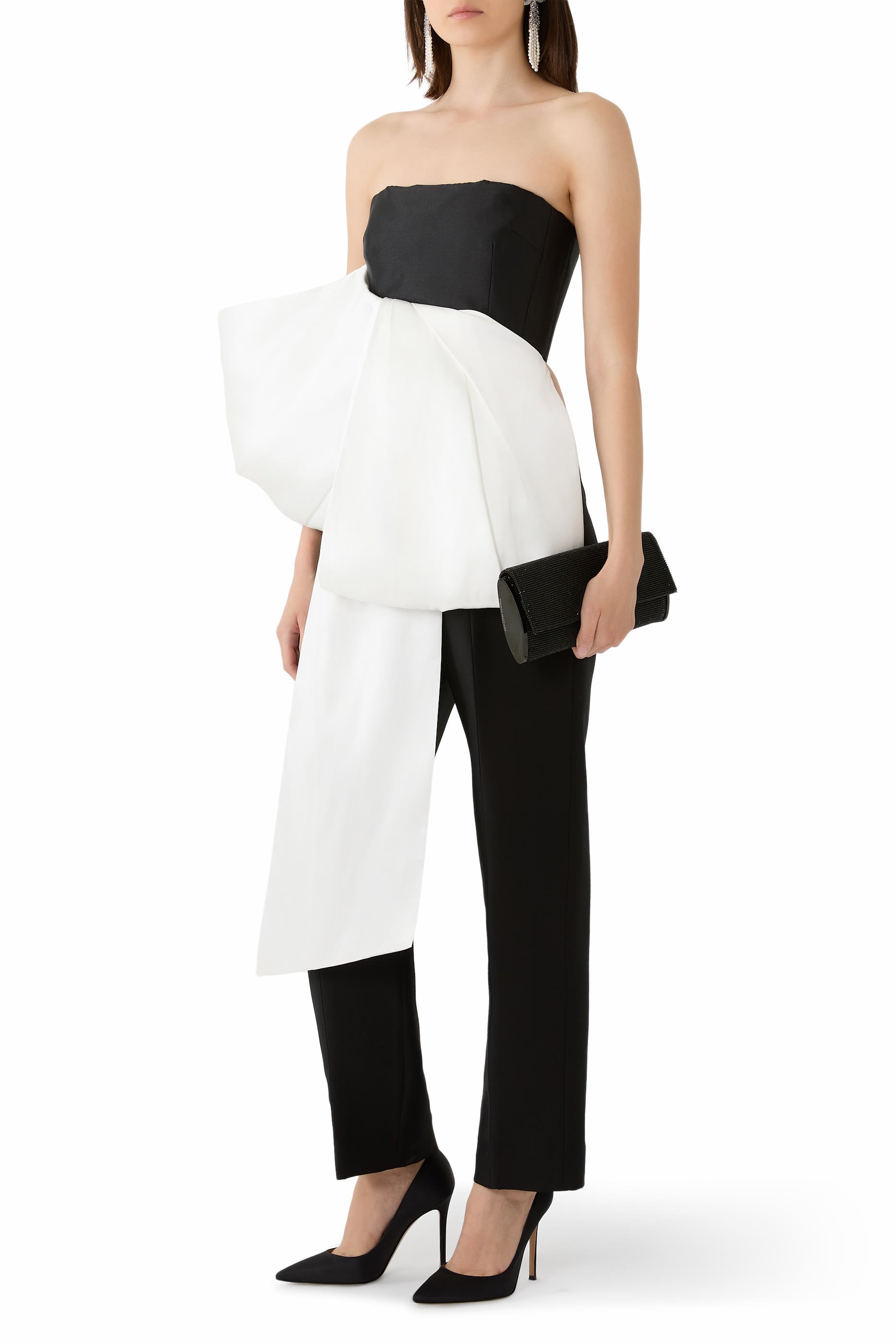 Nadina Bow-Embellished Top