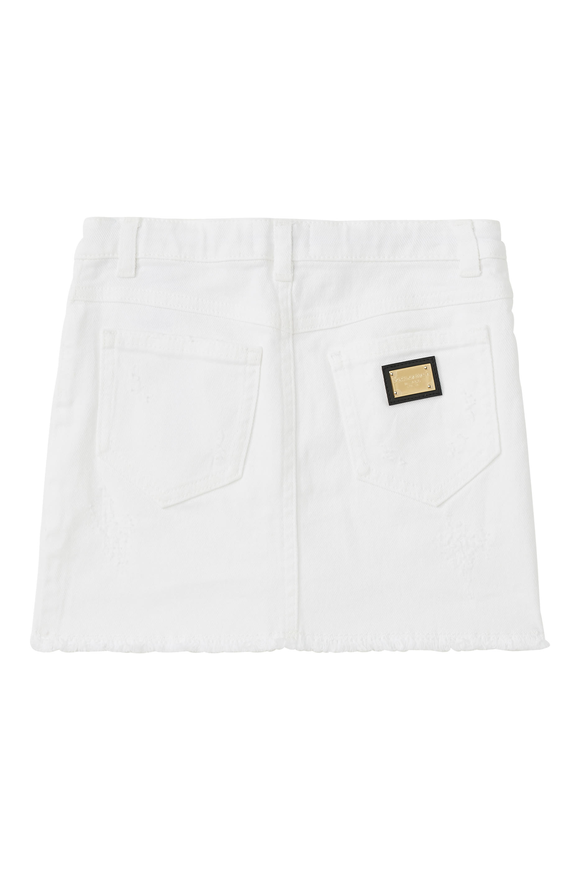 Kids Denim Mini Skirt