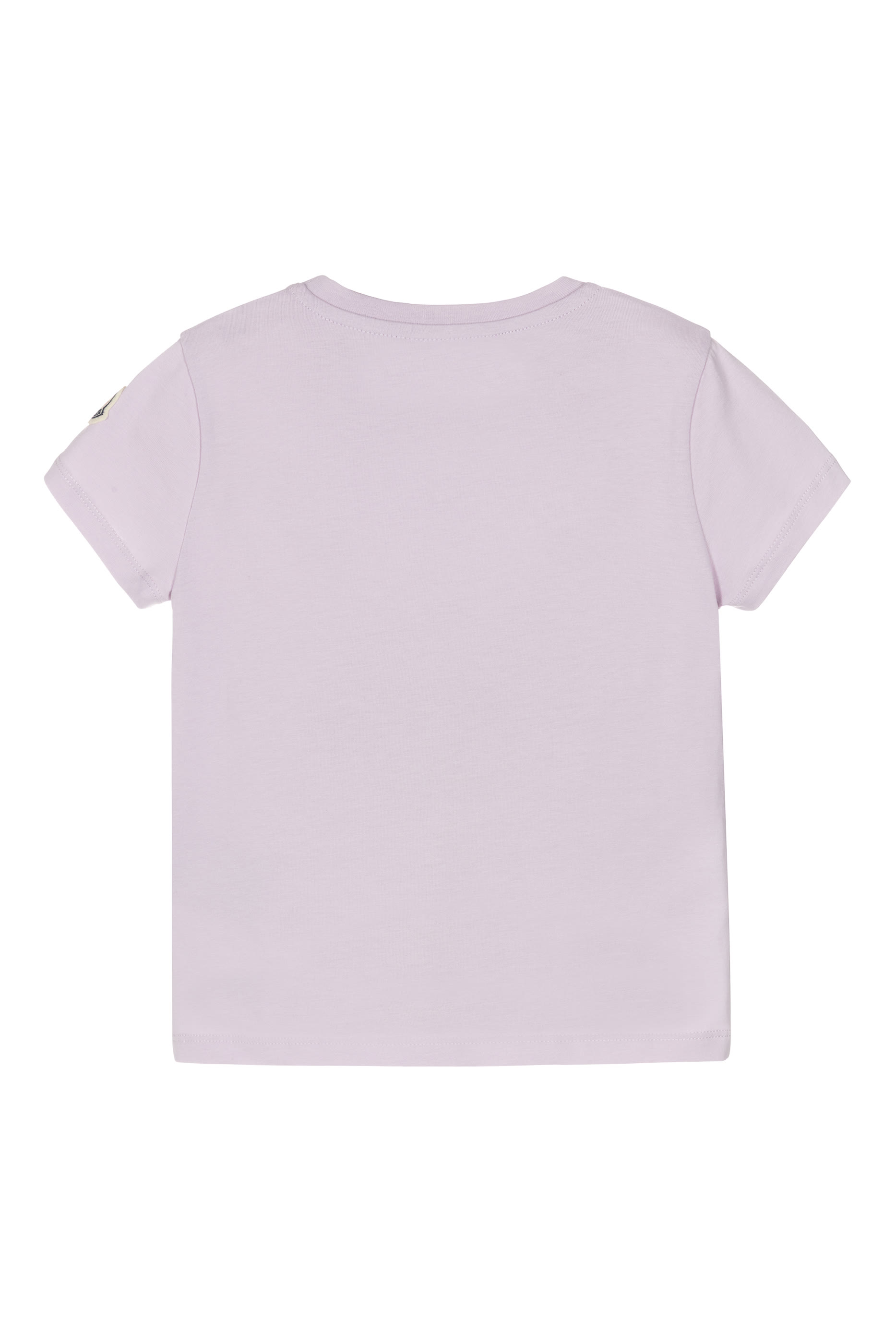 Kids Embroidered Logo Cotton T-Shirt