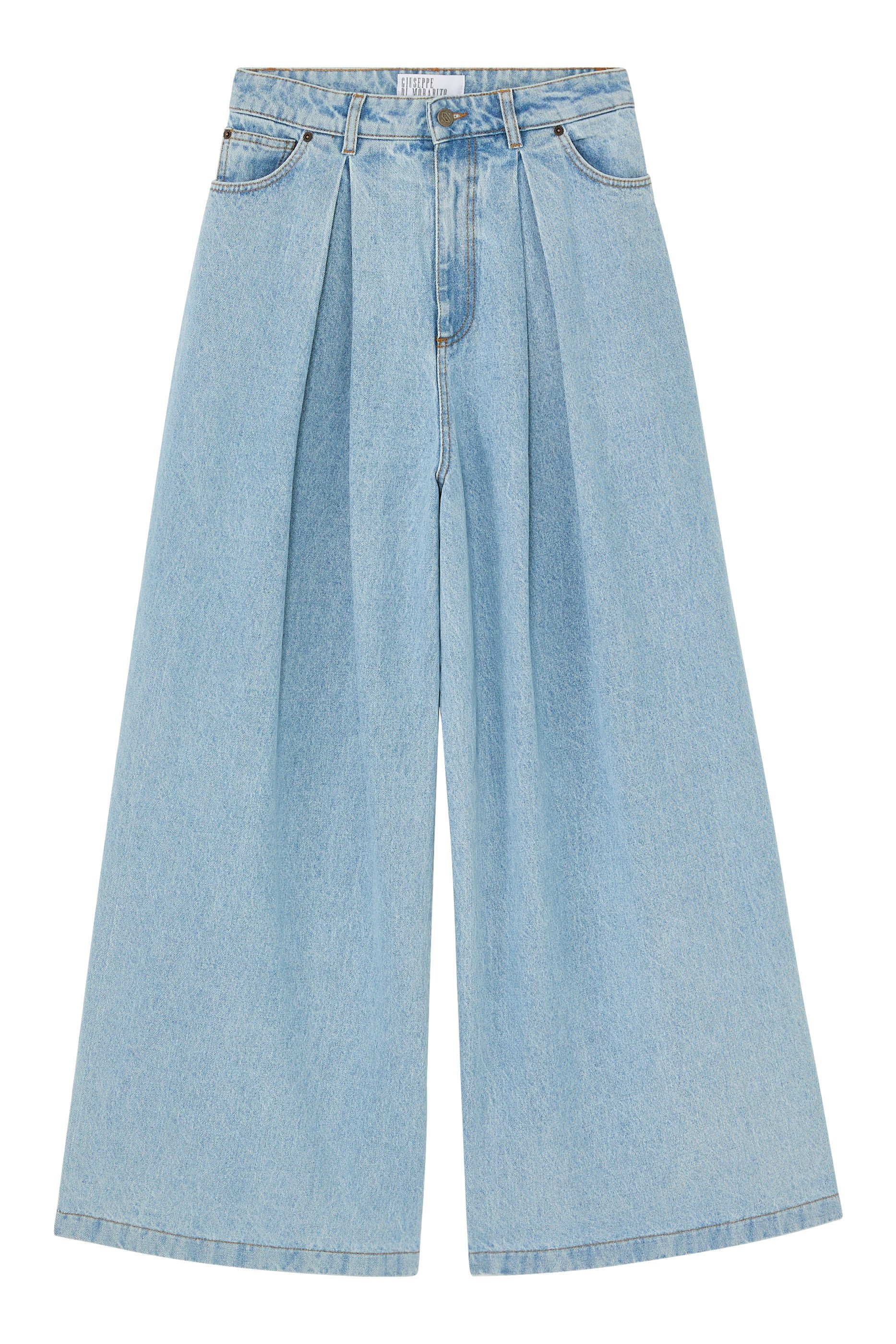 High-Rise Wide Leg Jeans 