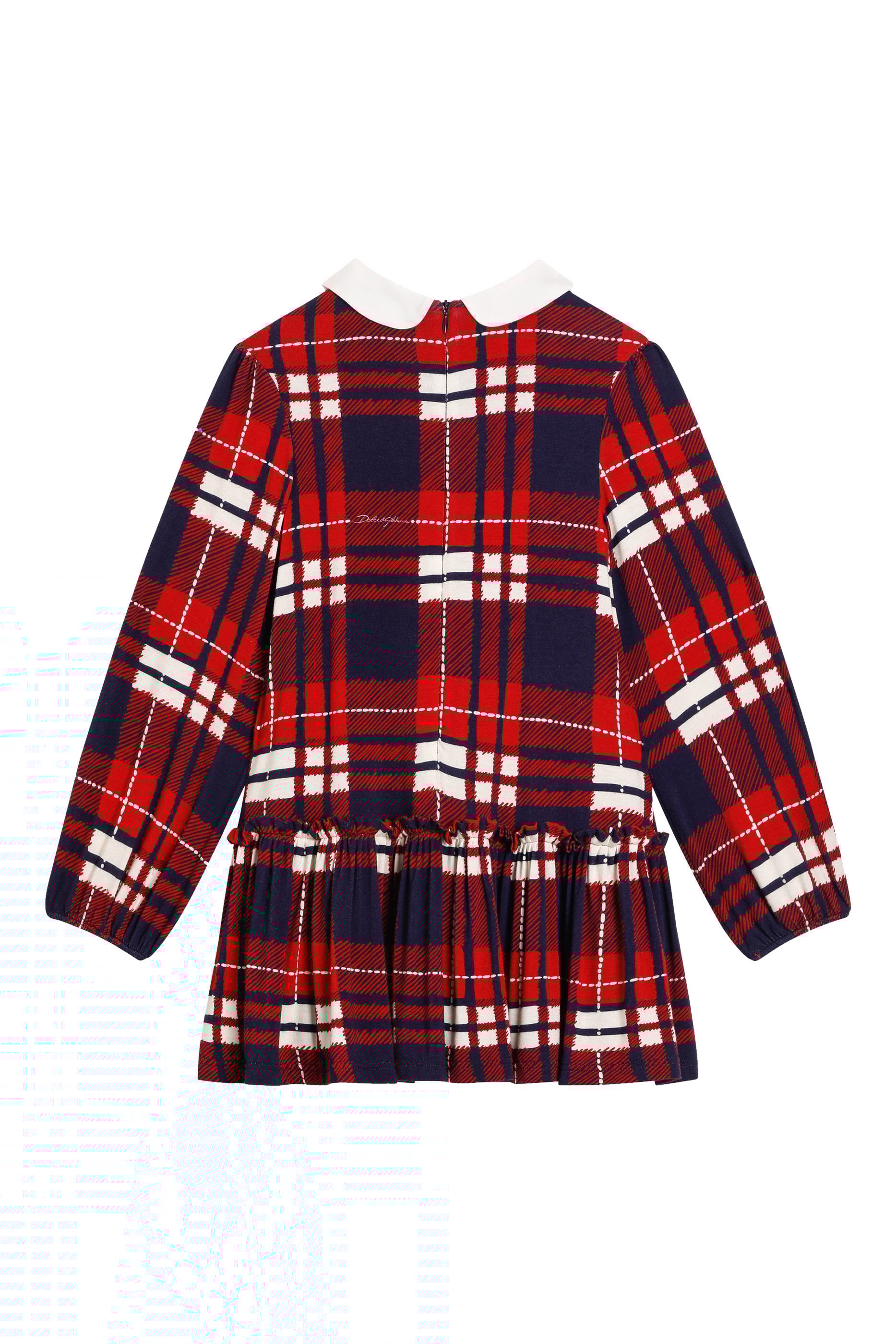 Kids Tartan Jersey Dress