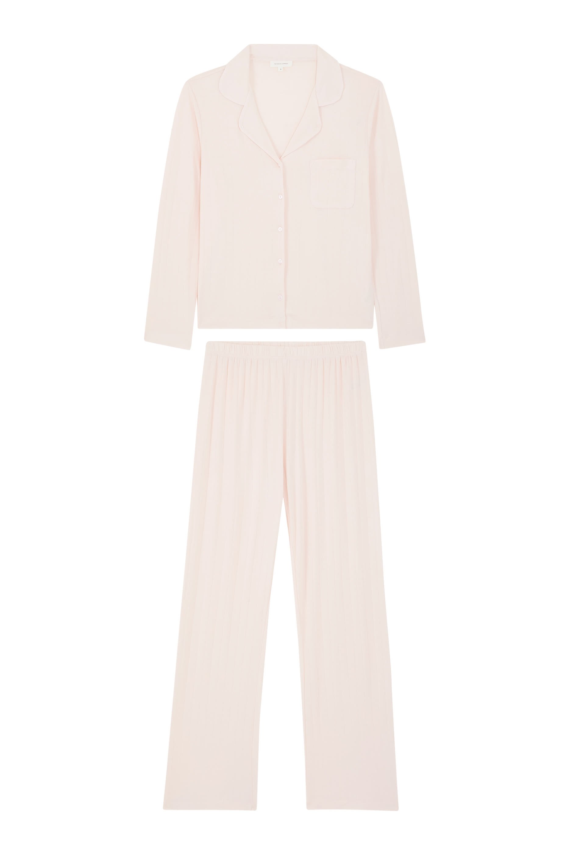 Jersey Classic Flat Rib Pajama Set