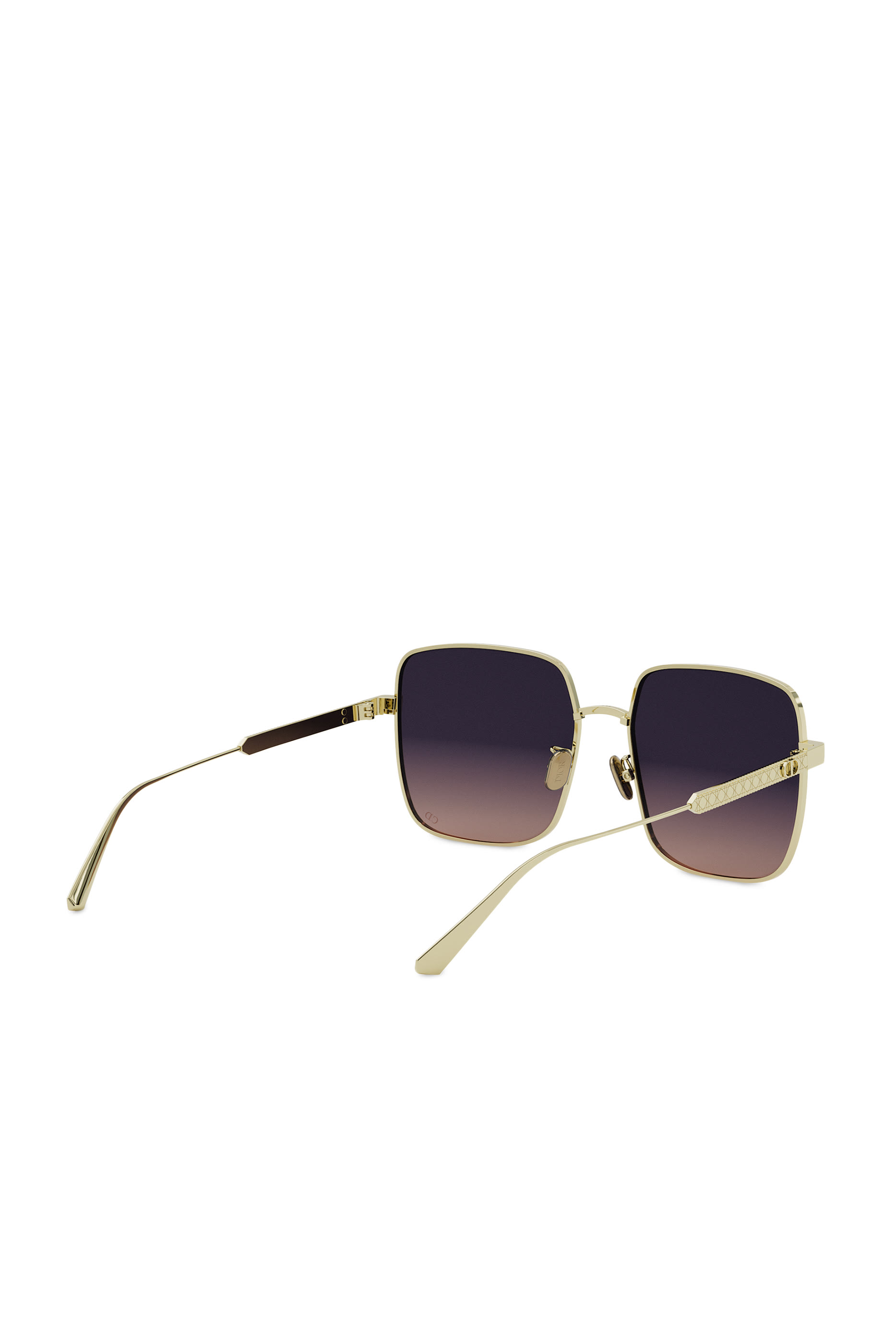 DiorCannage S1U Yellow Square Sunglasses