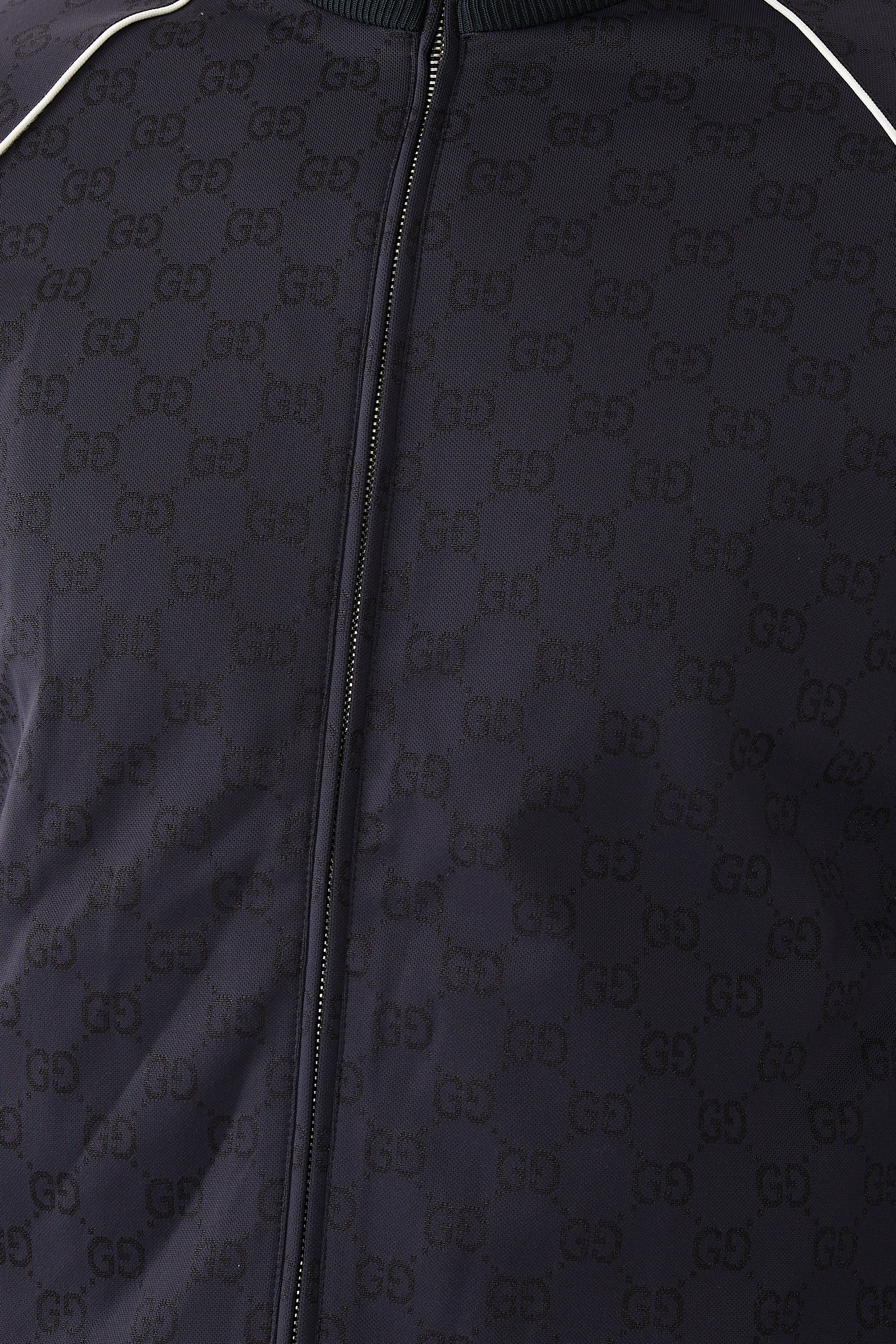 GG Nylon & Jersey Zip Jacket