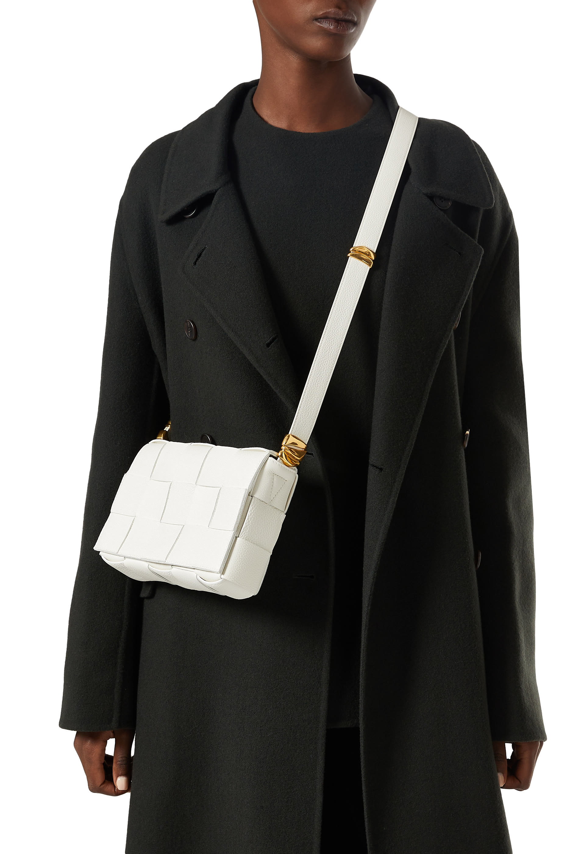 Cassette Intreccio Crossbody Bag