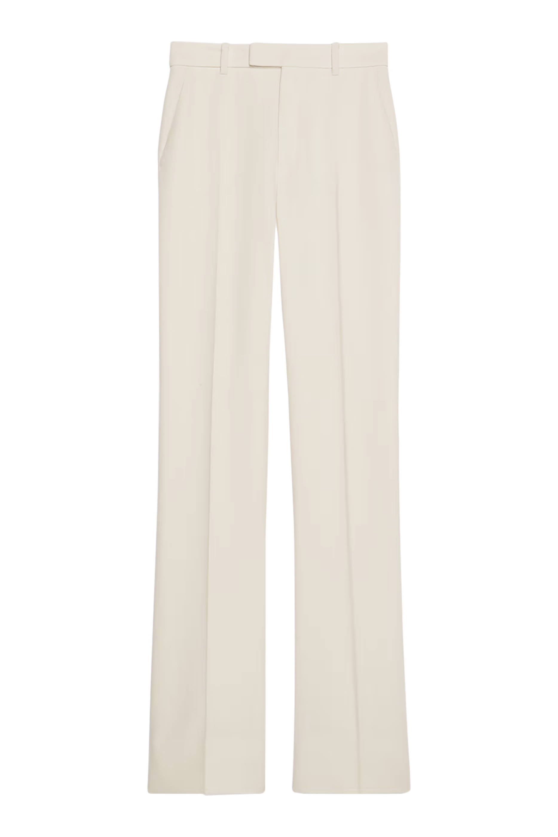 Wool Crêpe Trousers