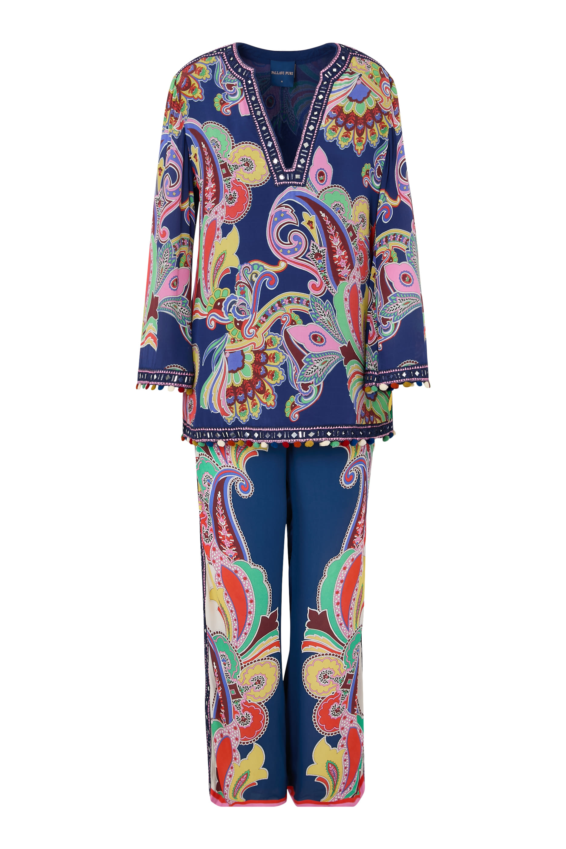 Jamewar Printed Cord Set 