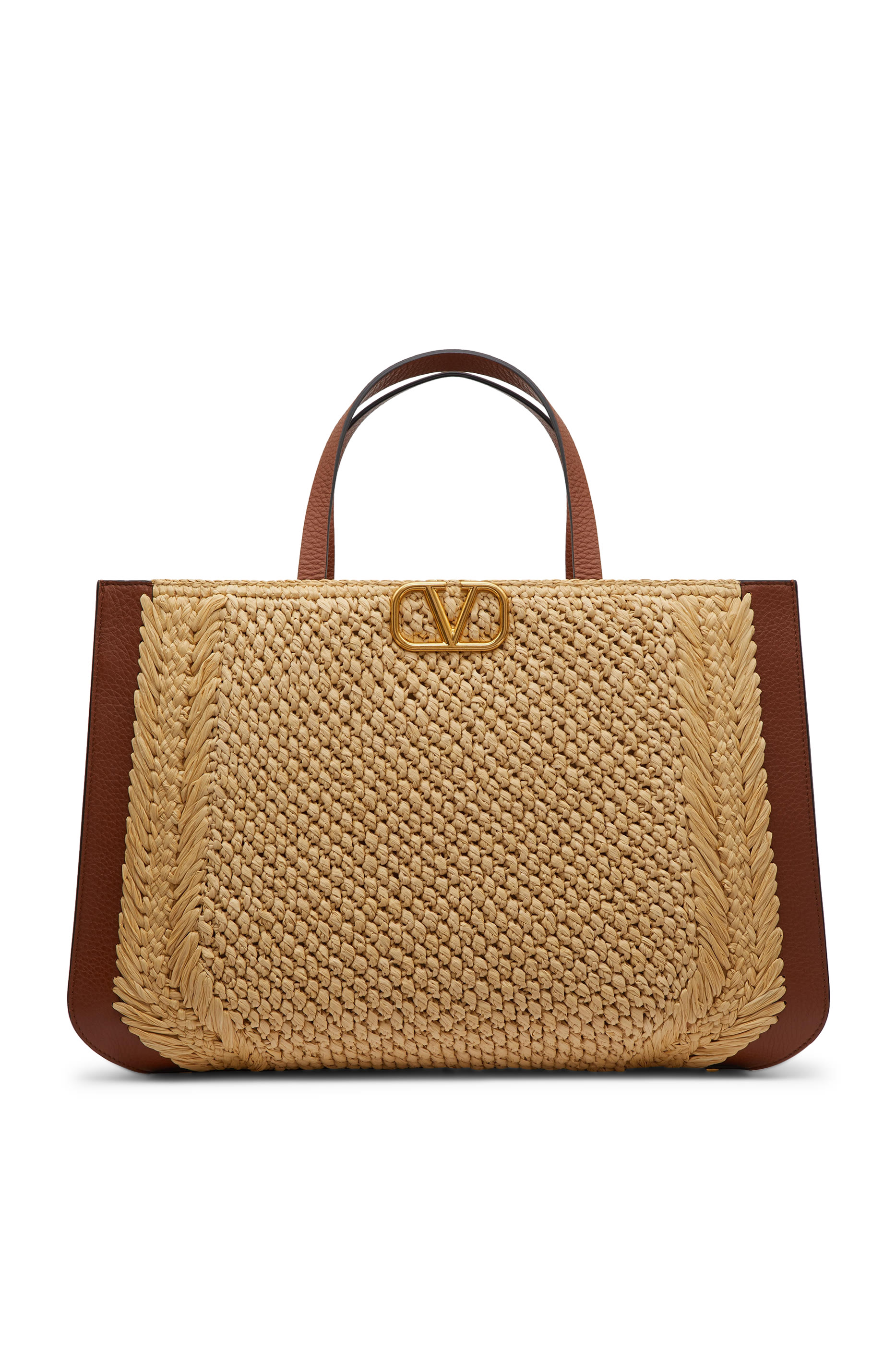 Valentino Garavani VLogo Signature Crochet Tote Bag