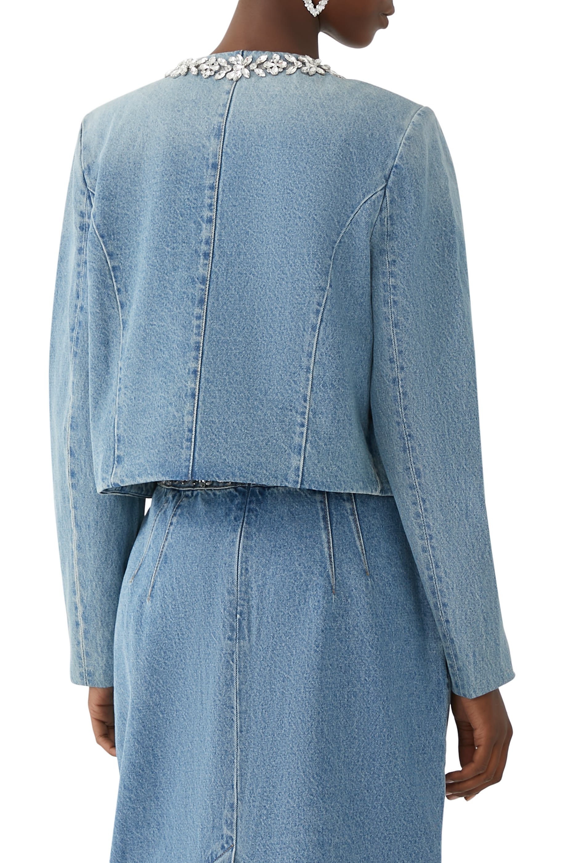 Crush Embellished Denim Jacket
