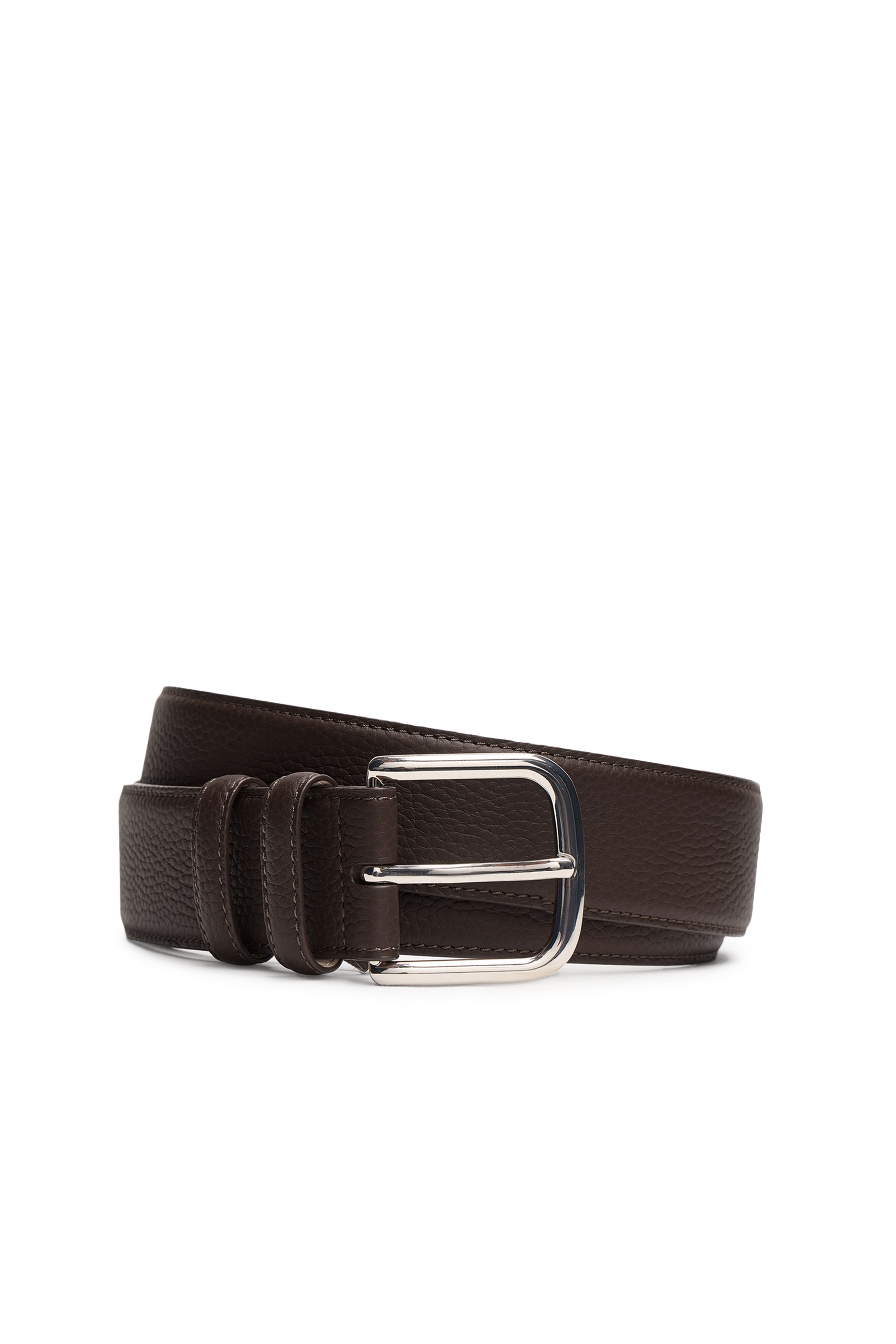 Stitch Edge Leather Belt