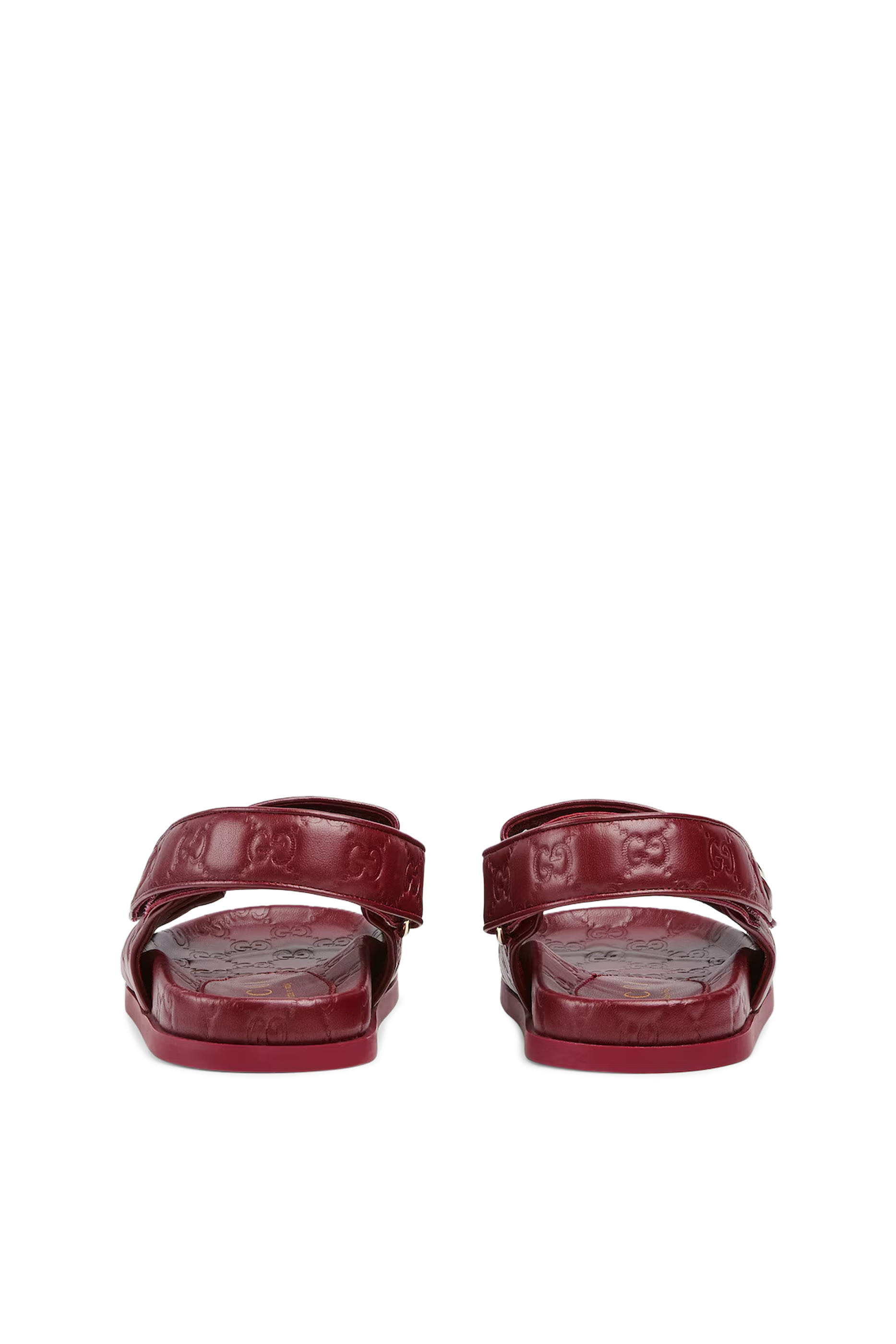 Double G Leather Sandals