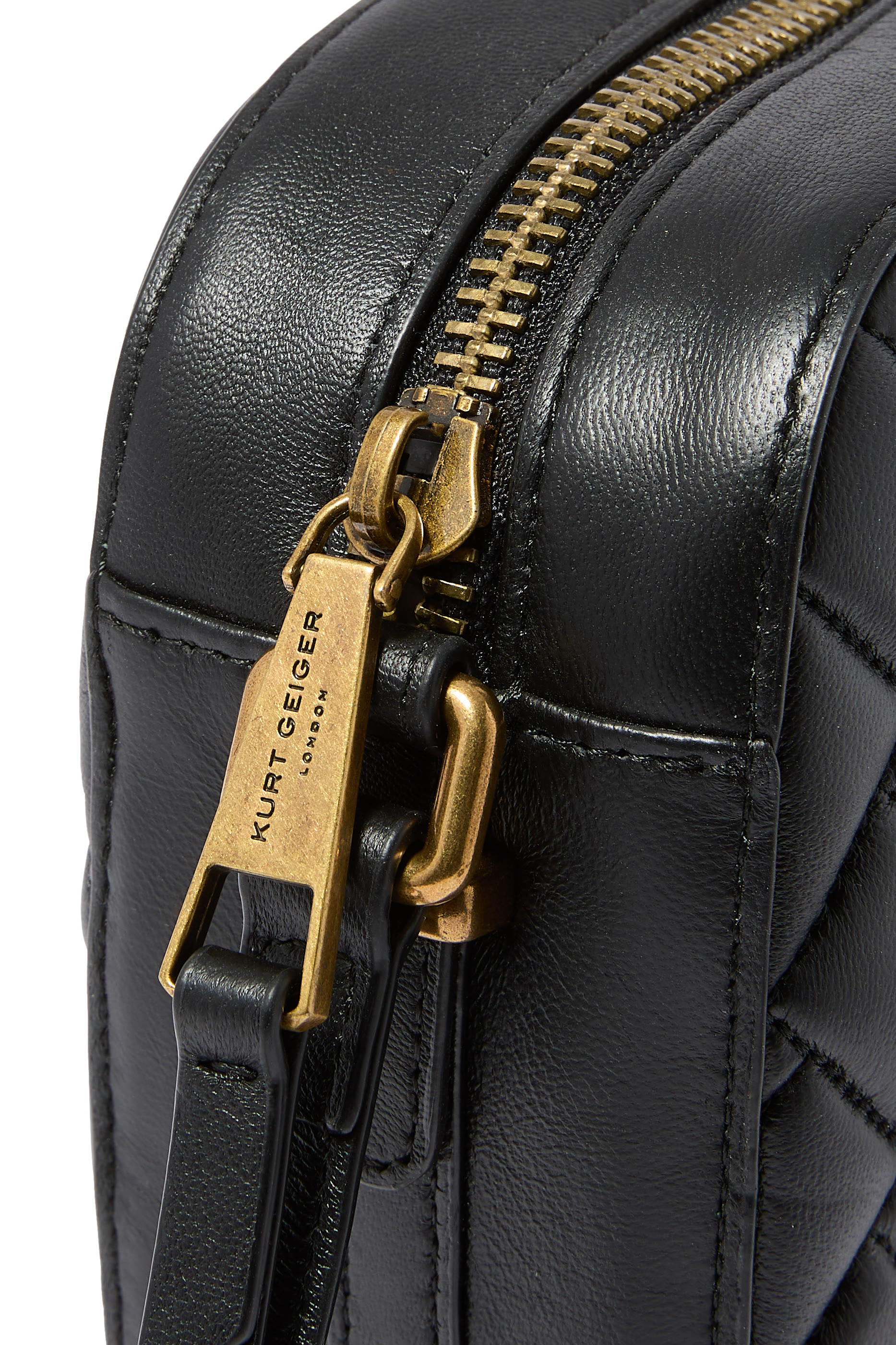 Kensington Quilted Leather Camera Bag