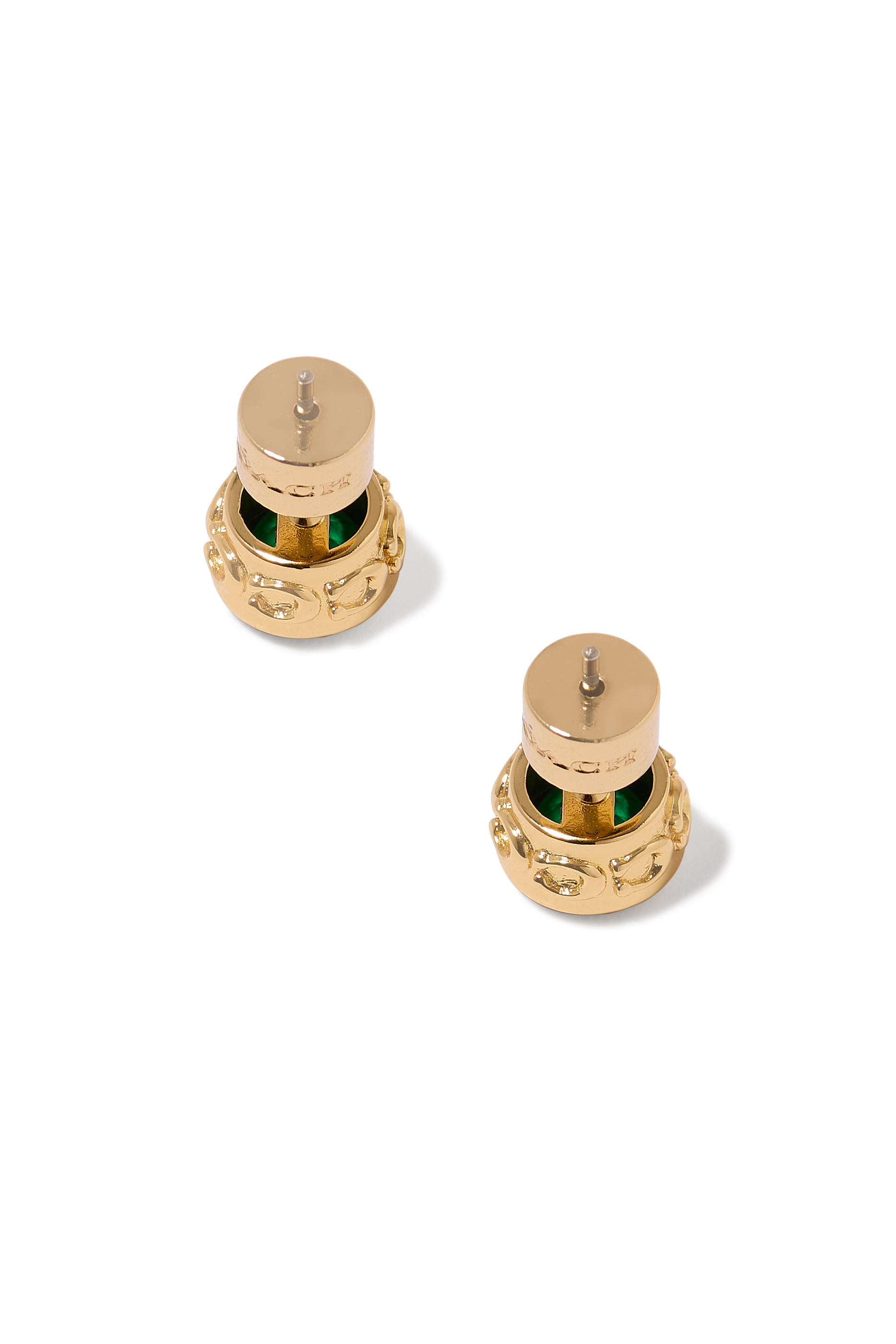  Stone Stud Necklace & Earrings Set 