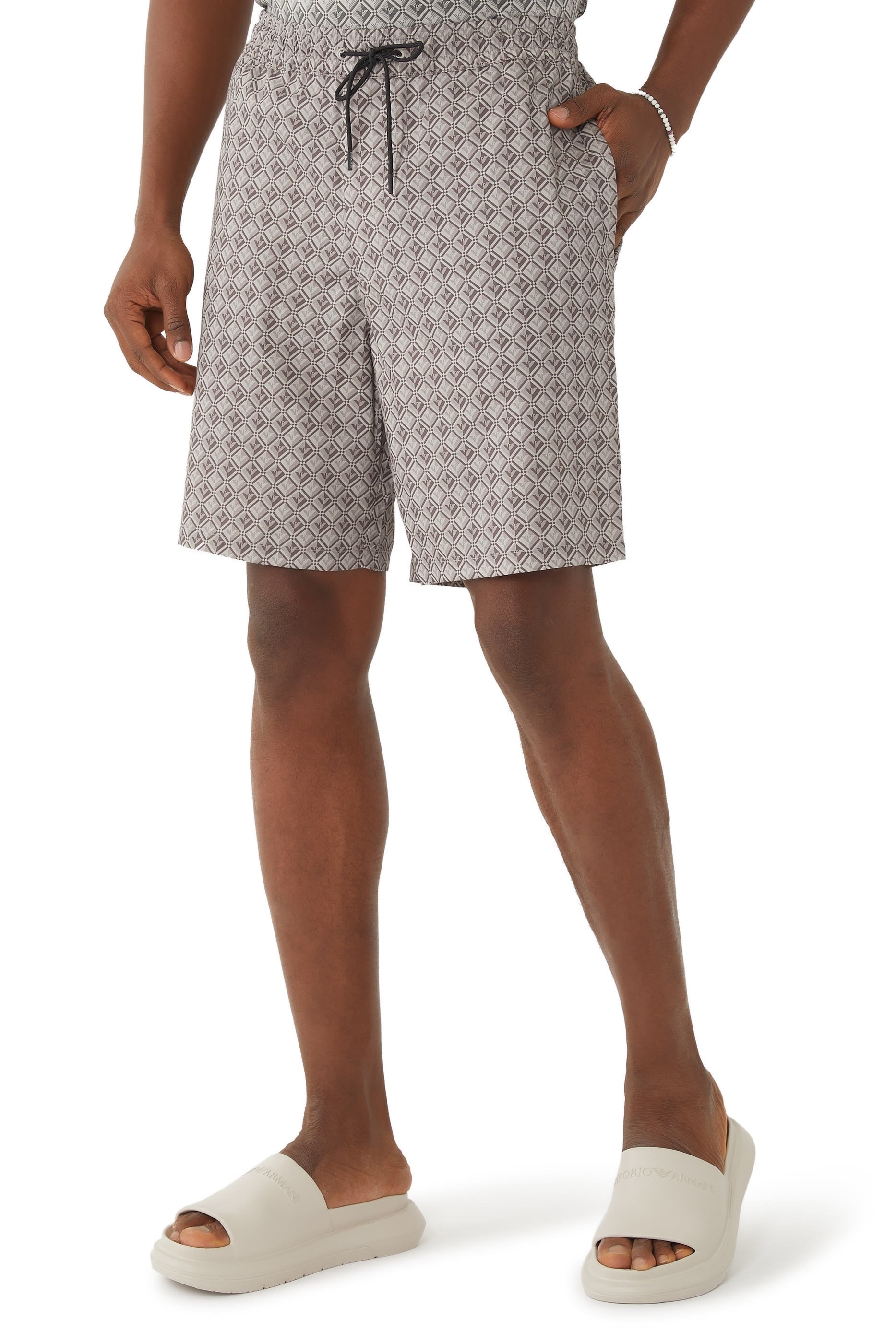 Micro Eagle Logo Shorts